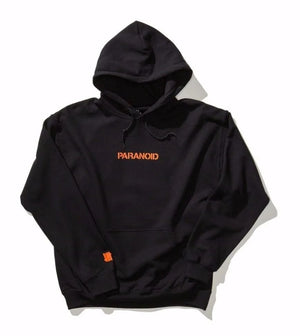 Anti Social Social Club X Undefeated Paranoid Hoodie Black