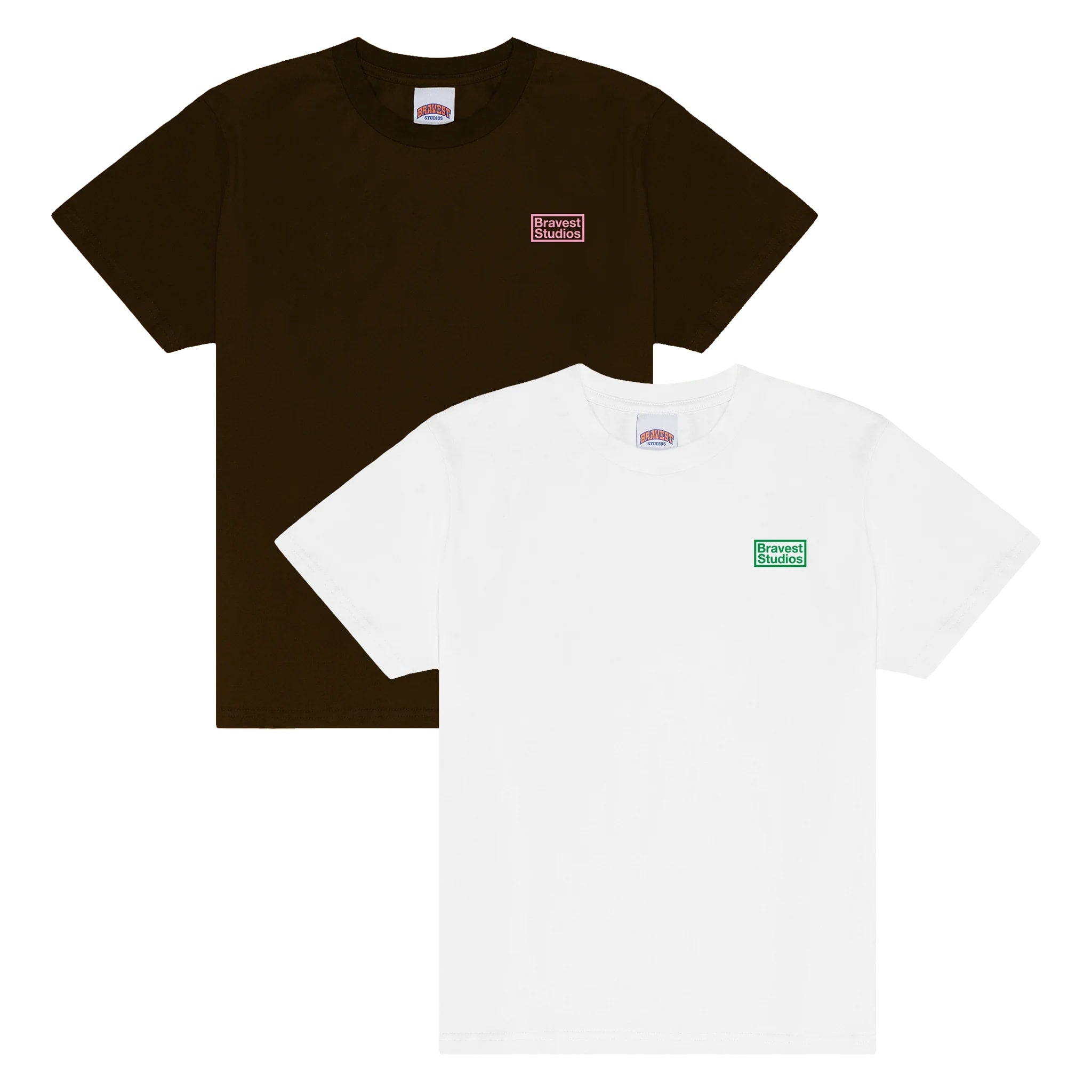 Bravest Studios Logo Tee Brown