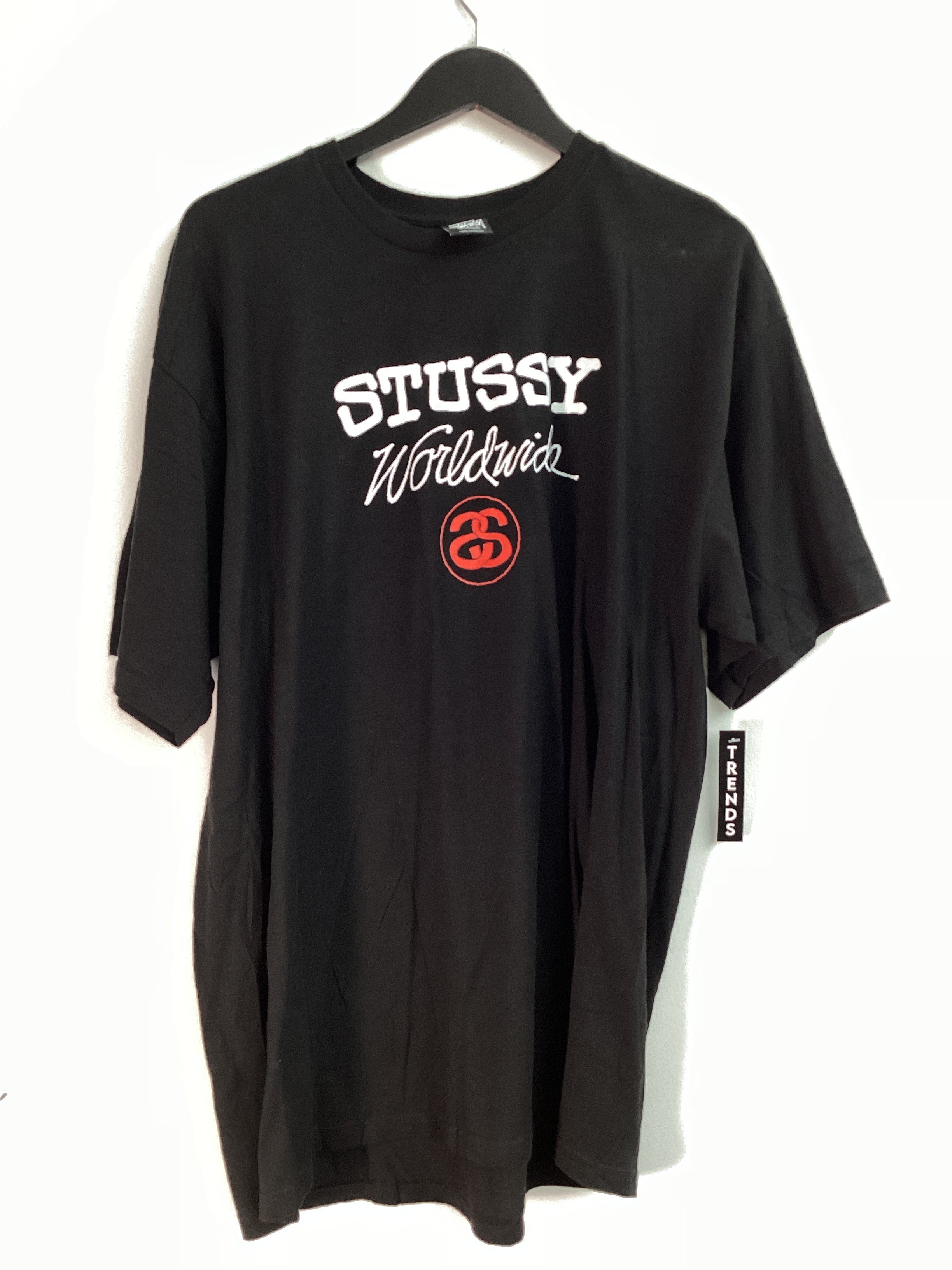 Stussy Worldwide Tee Black