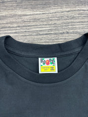BAPE A Bathing Ape Check by Bathing Tee Black/Beige