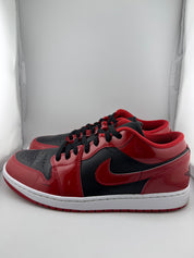 Jordan 1 Low SE Patent Varsity Red Black