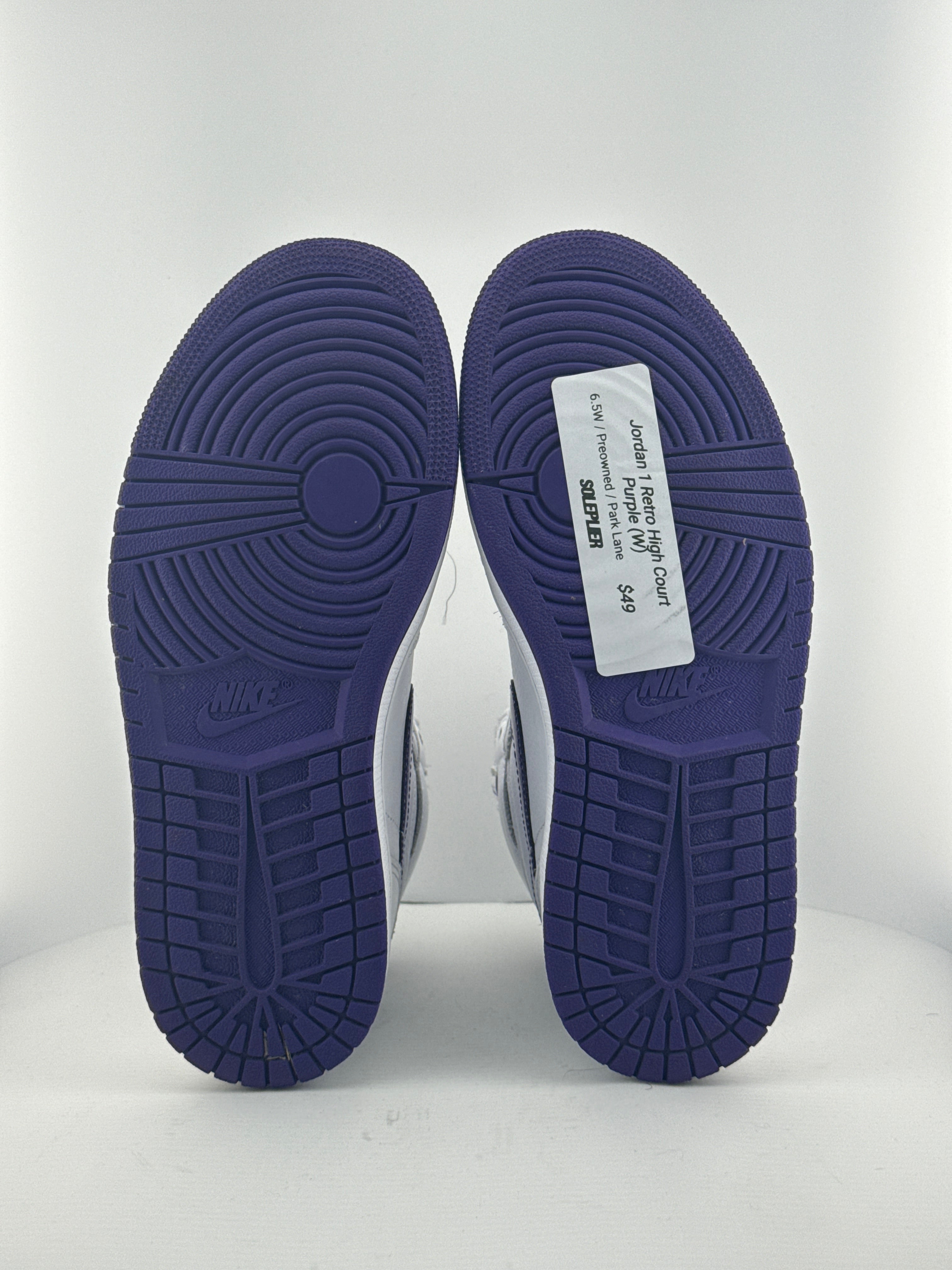Jordan 1 Retro High Court Purple (W)
