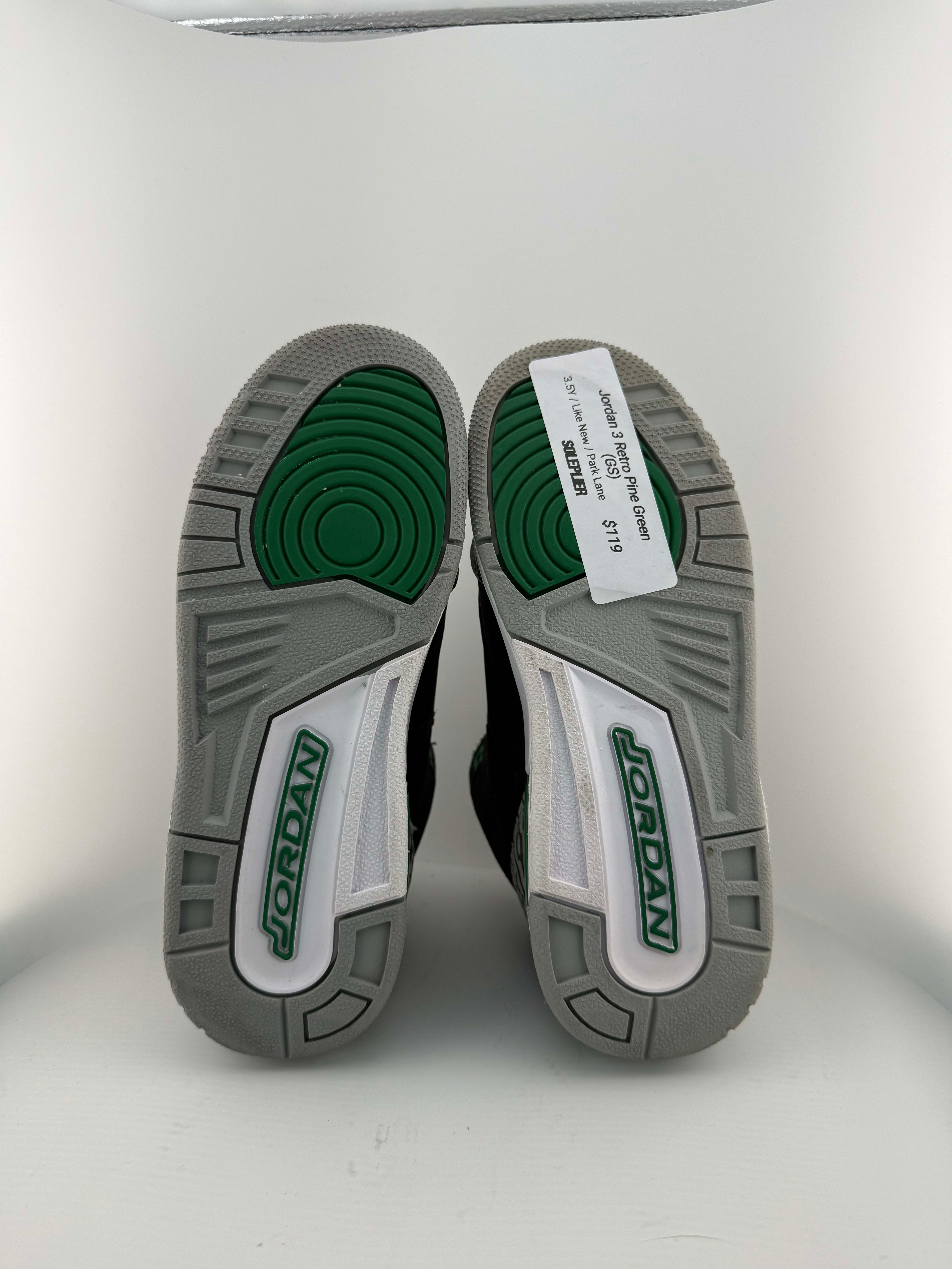 Jordan 3 Retro Pine Green (GS)