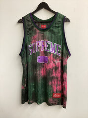 Supreme Dyed Basketball Jersey Green