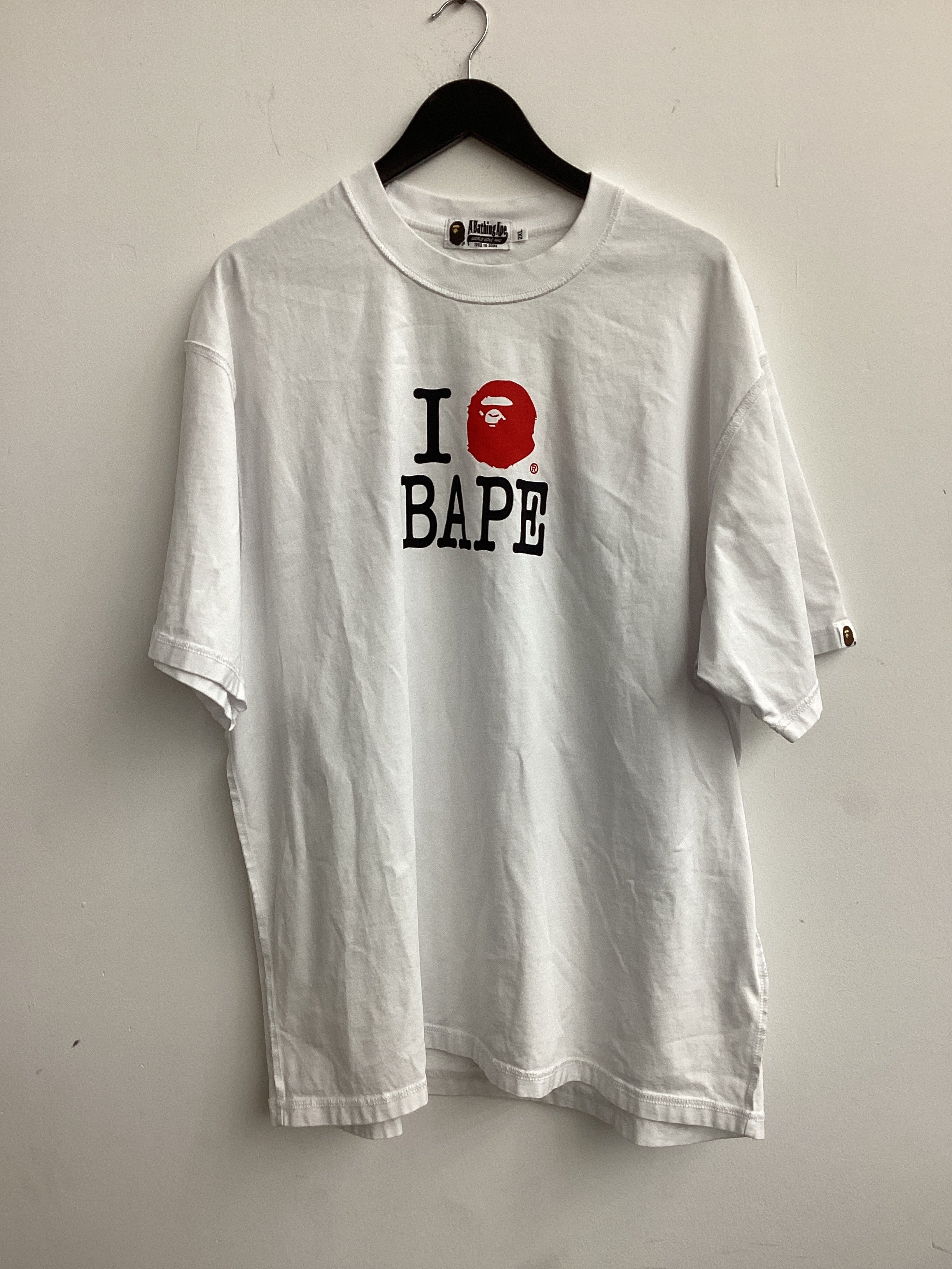 BAPE I Love BAPE Tee White