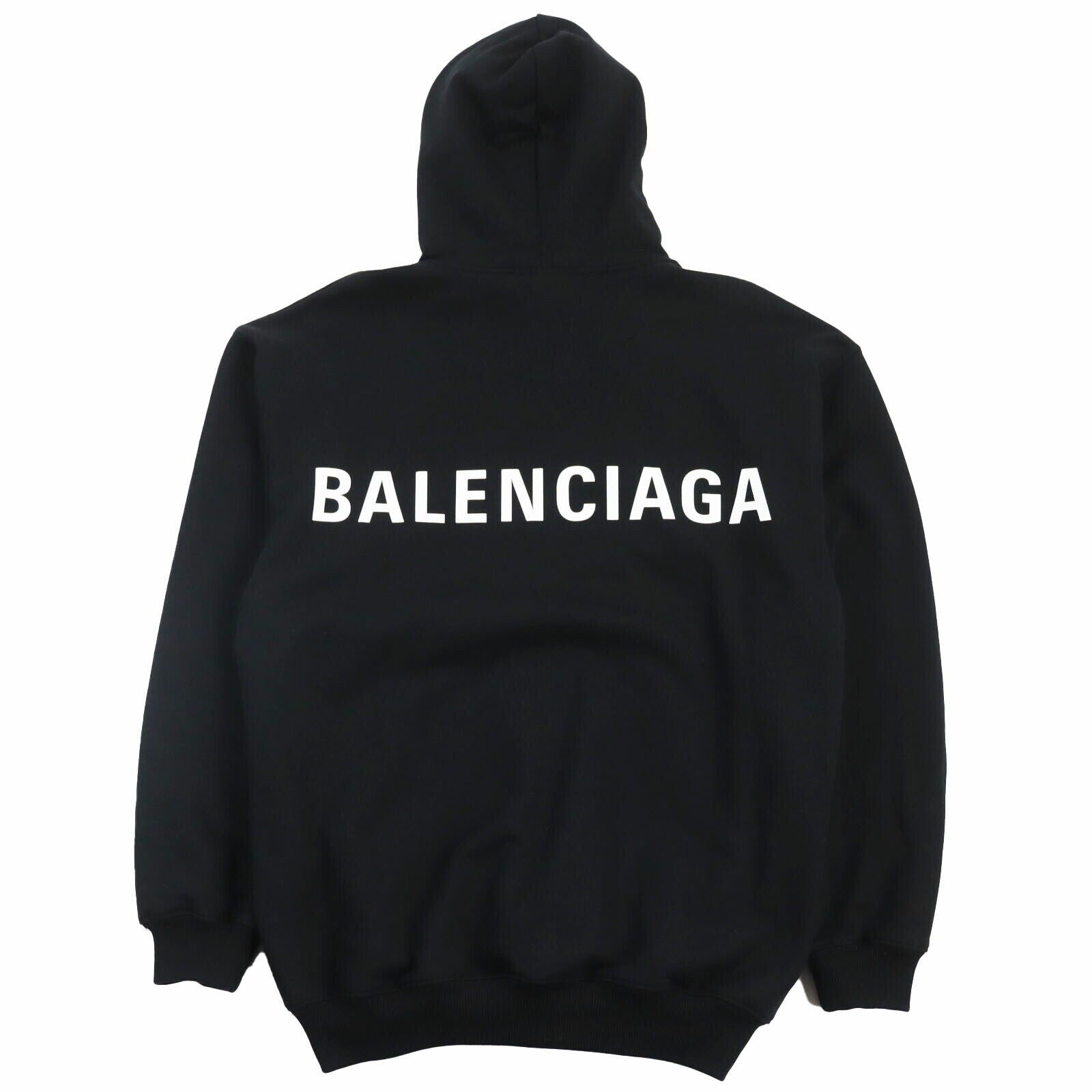 Balenciaga Archetype Back Logo Hoodie Black