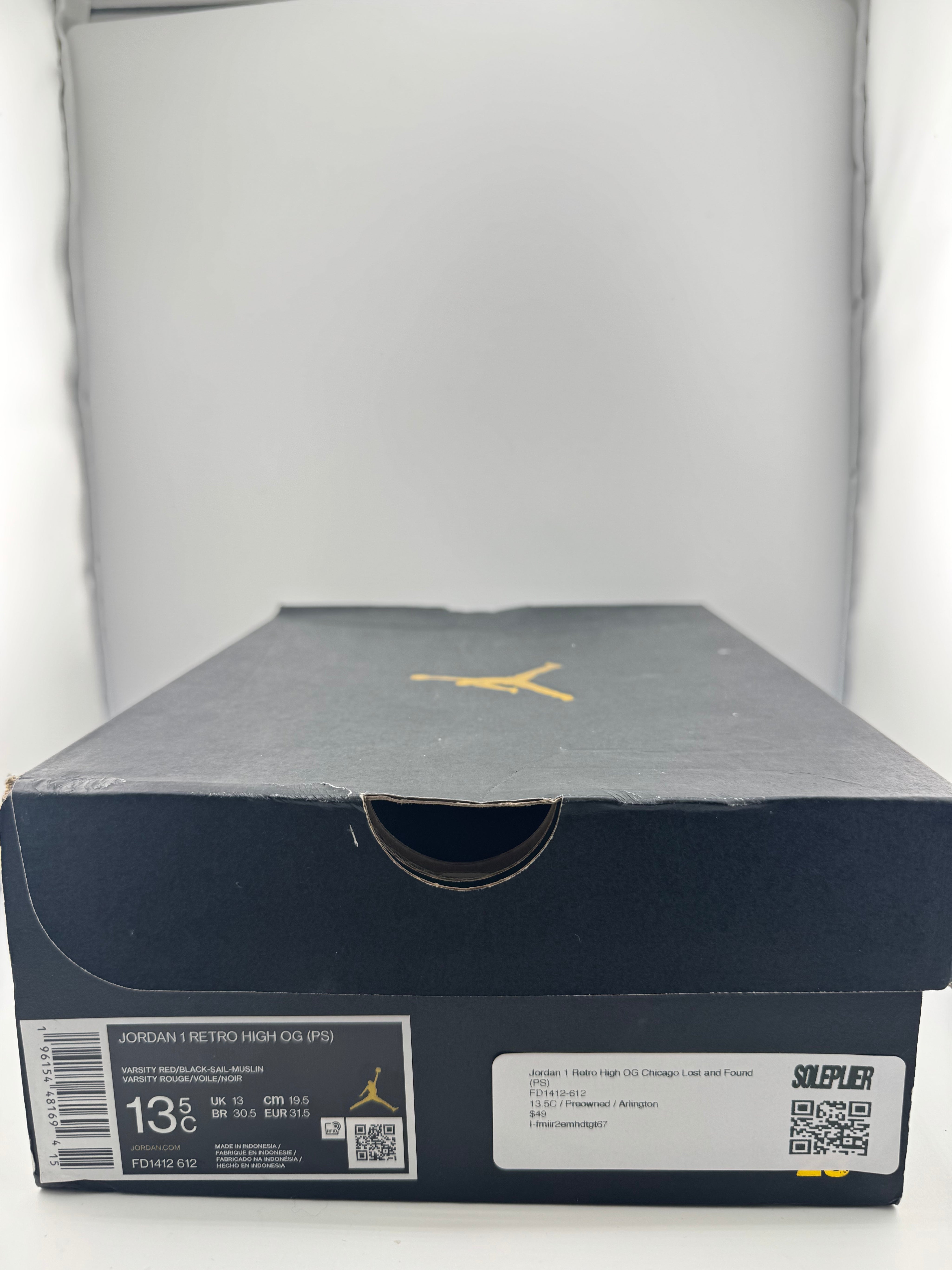 Jordan 1 Retro High OG Chicago Lost and Found (PS)