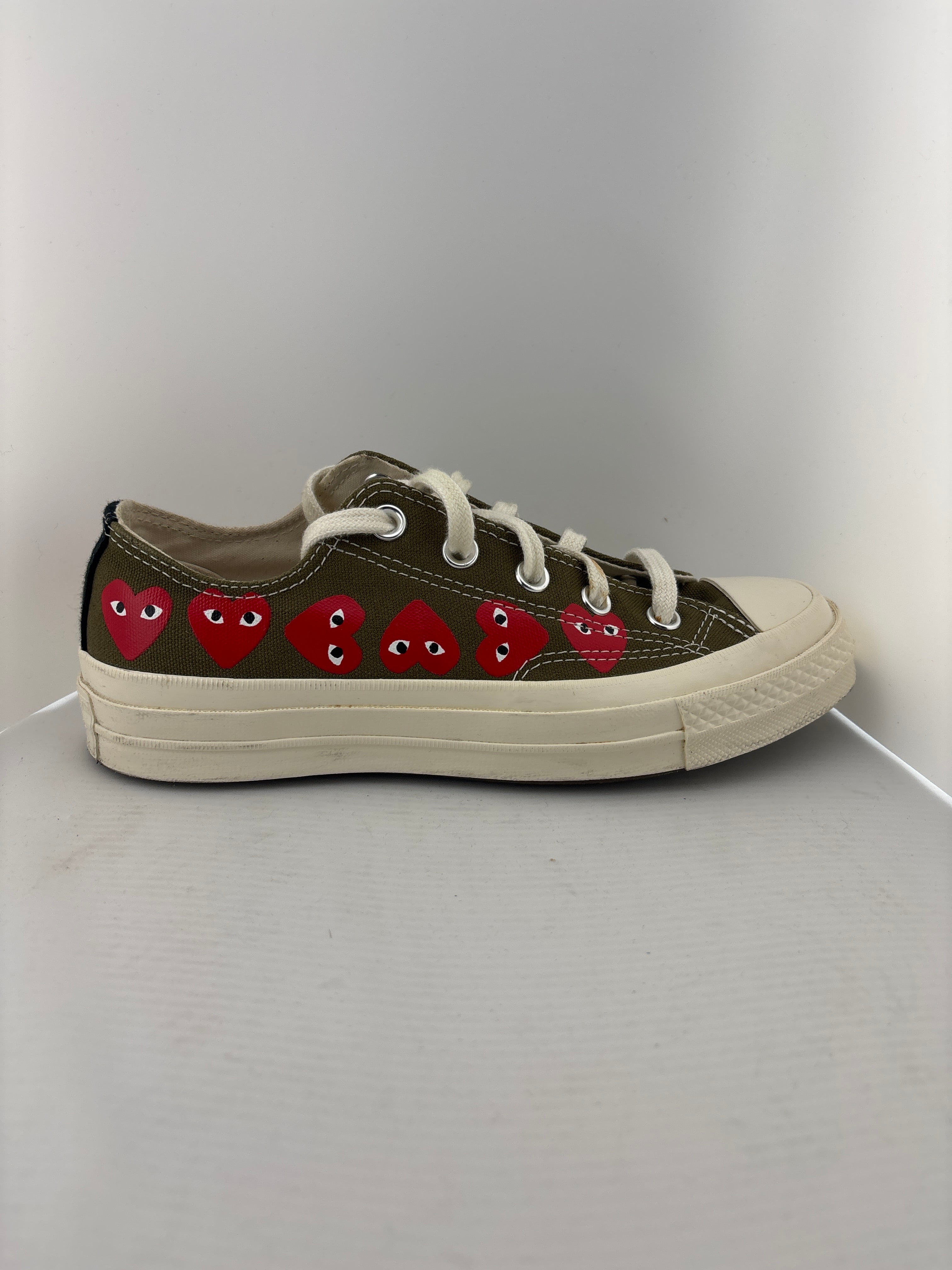 Converse Chuck Taylor All Star 70 Ox Comme des Garcons Multi Heart Green