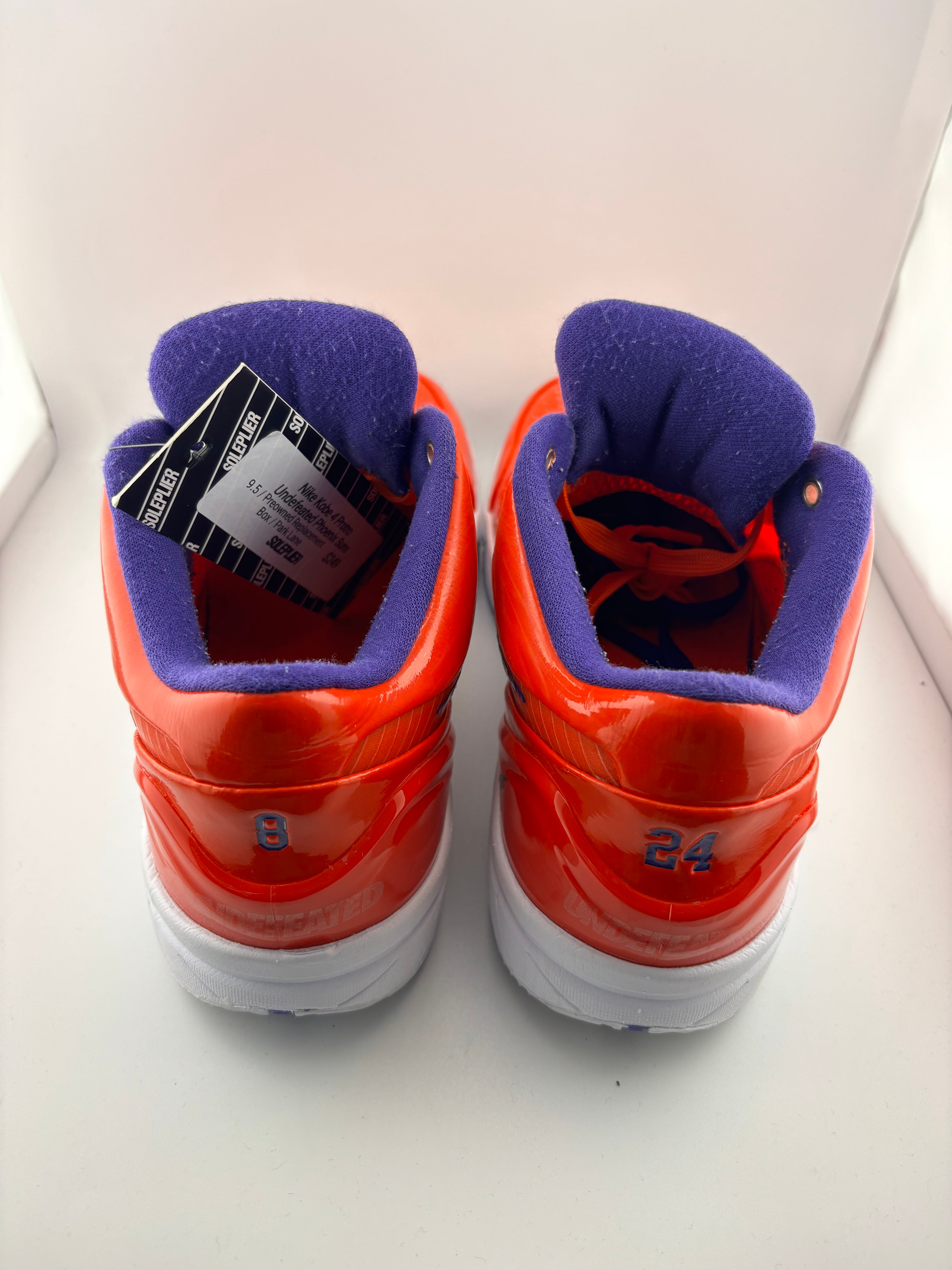 Nike Kobe 4 Protro Undefeated Phoenix Suns
