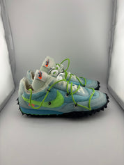 Nike Waffle Racer Off-White Vivid Sky (Women's)