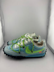 Nike Waffle Racer Off-White Vivid Sky (Women's)