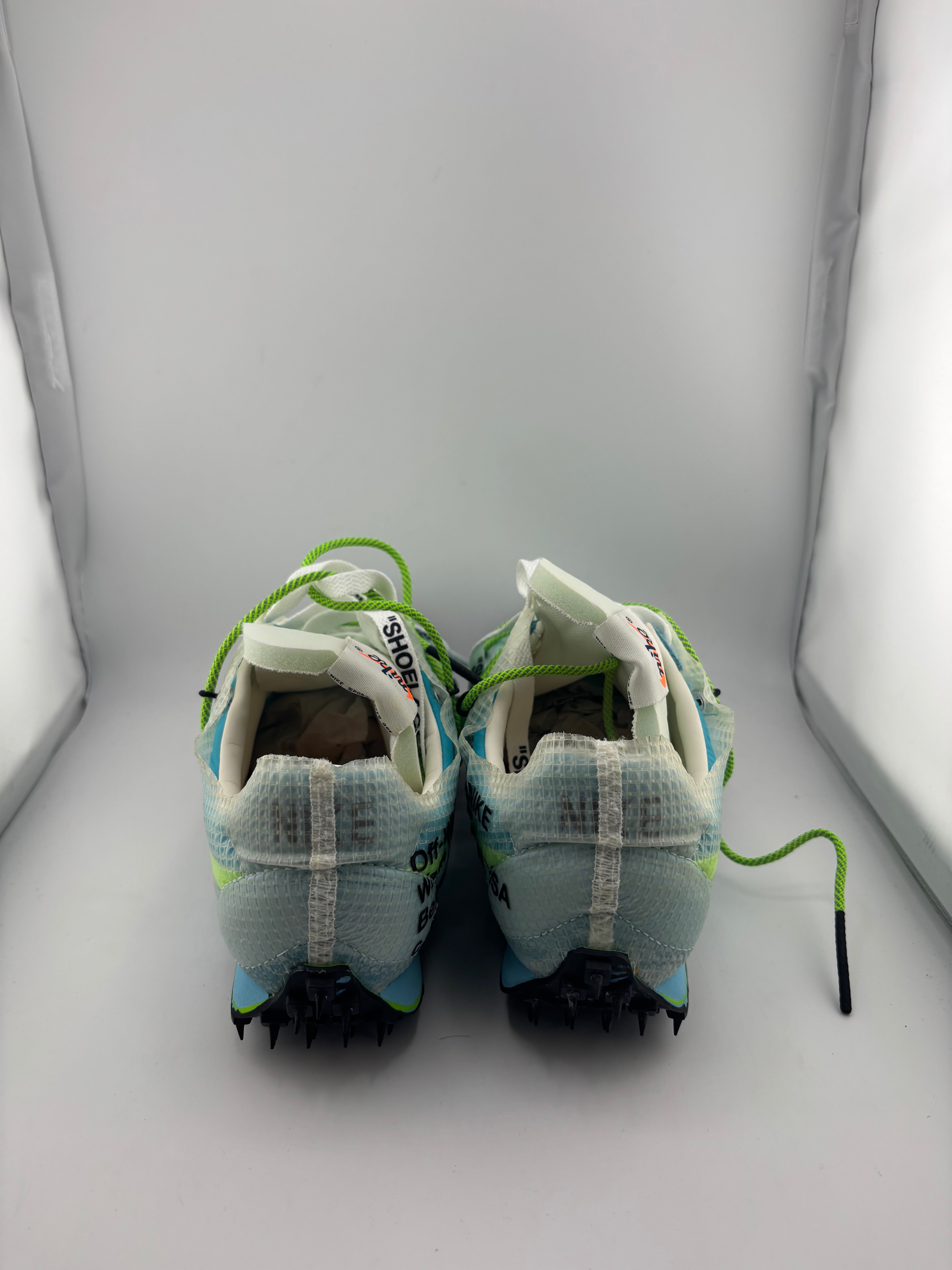 Nike Waffle Racer Off-White Vivid Sky (Women's)