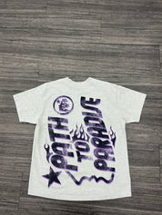 Hellstar Jesus T-Shirt Grey