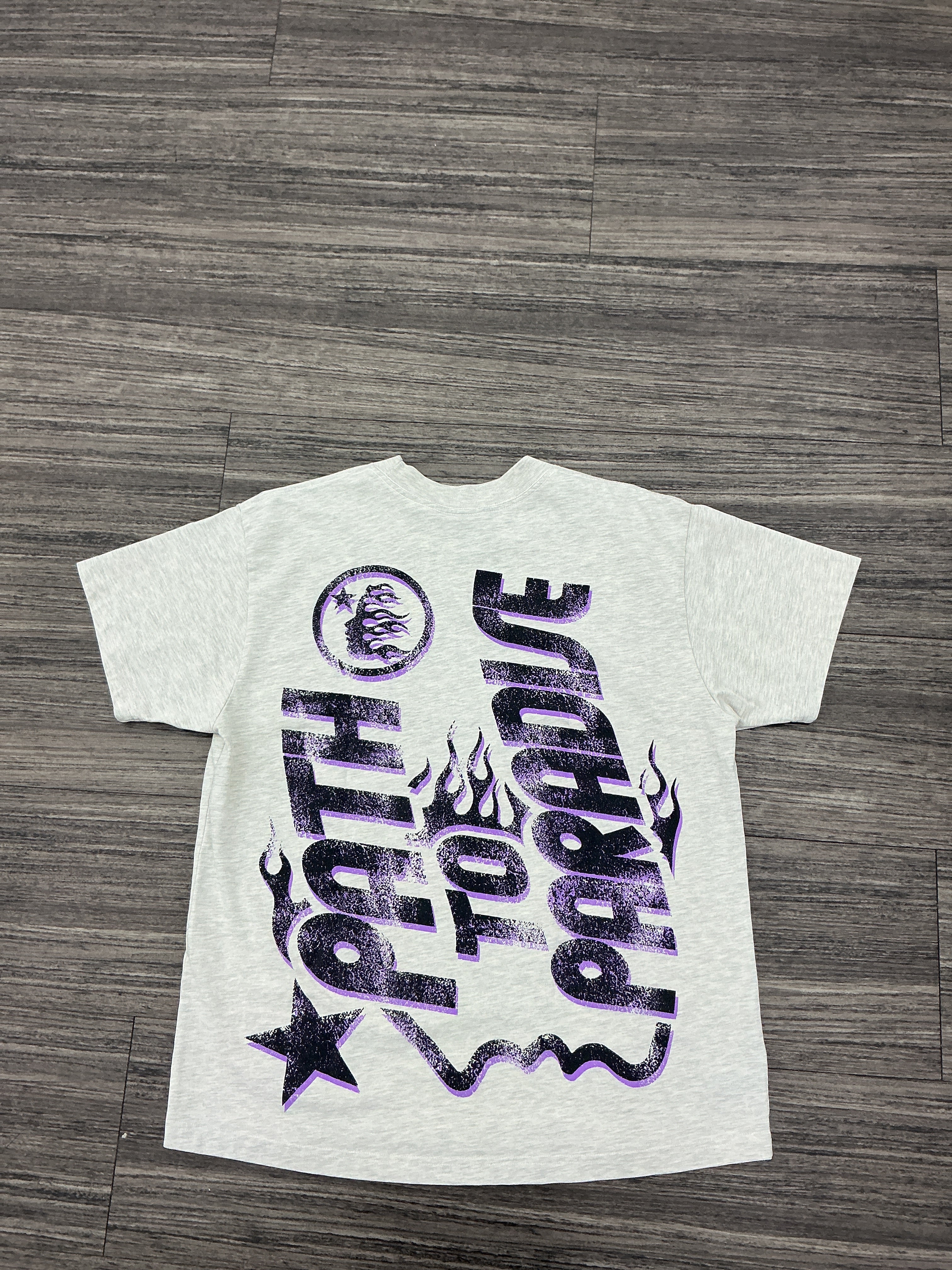 Hellstar Jesus T-Shirt Grey