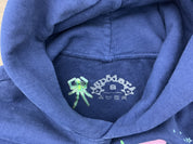 Sp5der OG Web Hoodie Navy