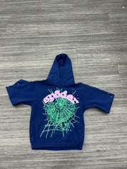 Sp5der OG Web Hoodie Navy