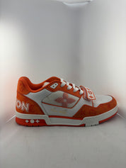 Louis Vuitton Trainer Monogram Denim Orange