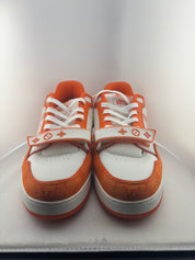 Louis Vuitton Trainer Monogram Denim Orange