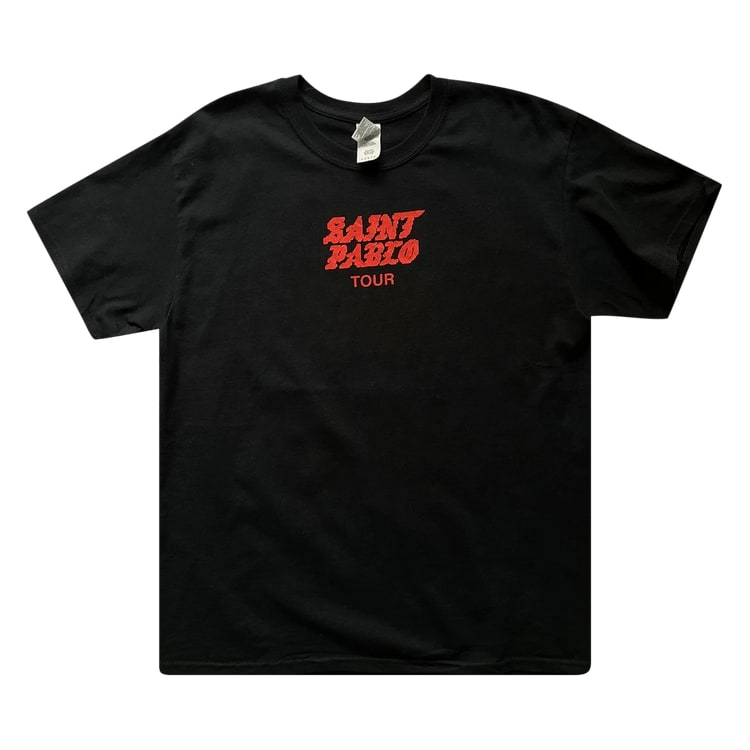 Kanye West Saint Pablo Tour Tee Black