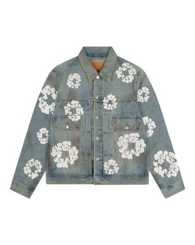 Denim Tears Dirty Wash Type 2 Light Wash Jacket – SOLEPLIER