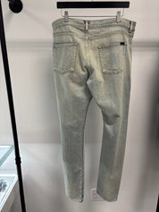 Saint Laurent Slim Fit Jeans Light Fall Blue Denim