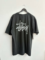 Stussy Basic Print Tee Black