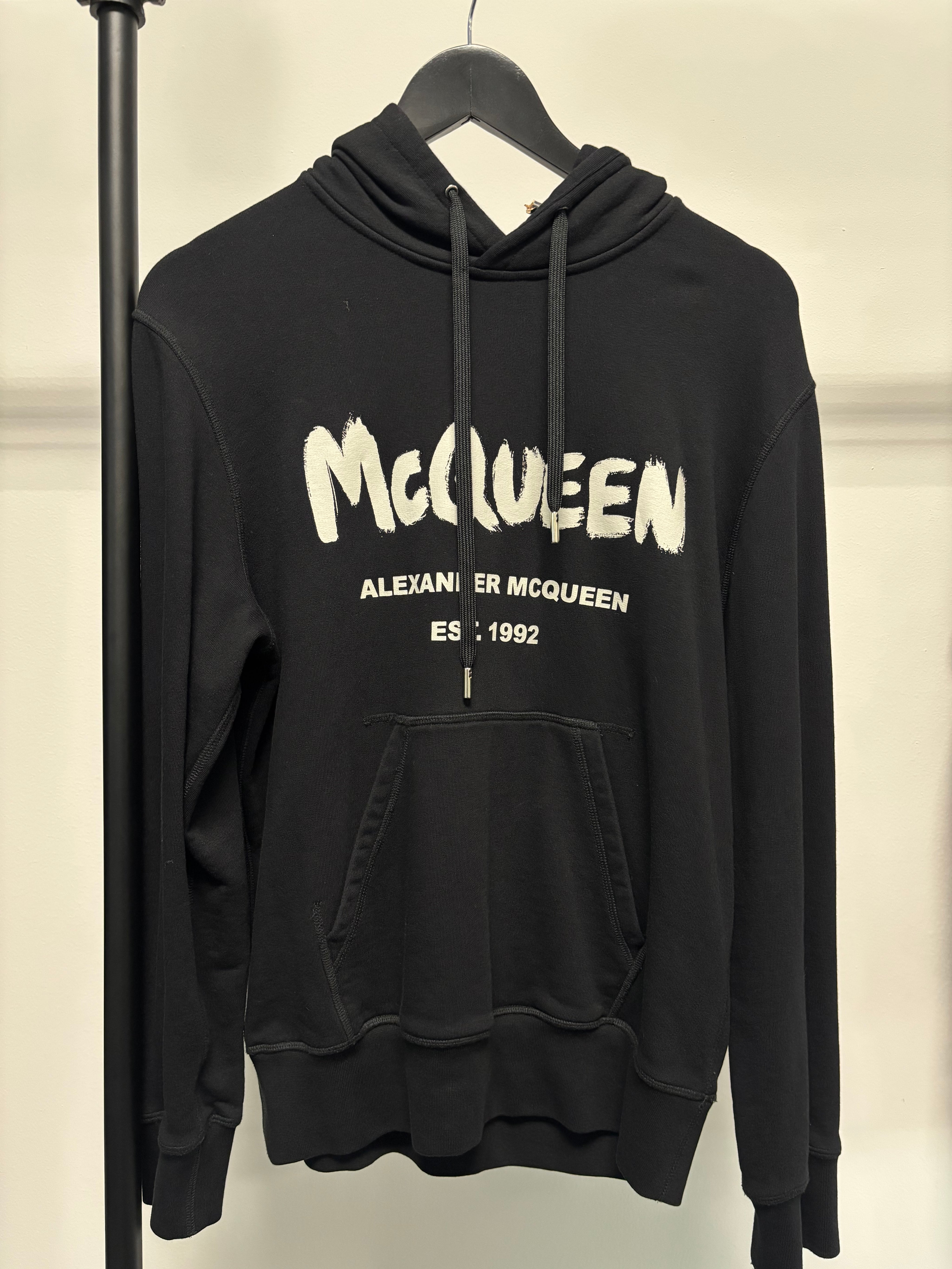 Alexander McQueen Graffiti Logo Hoodie