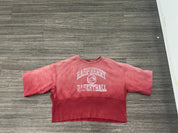 Gold+Vintage Gallery Raspberry Hills BBall Crewneck 