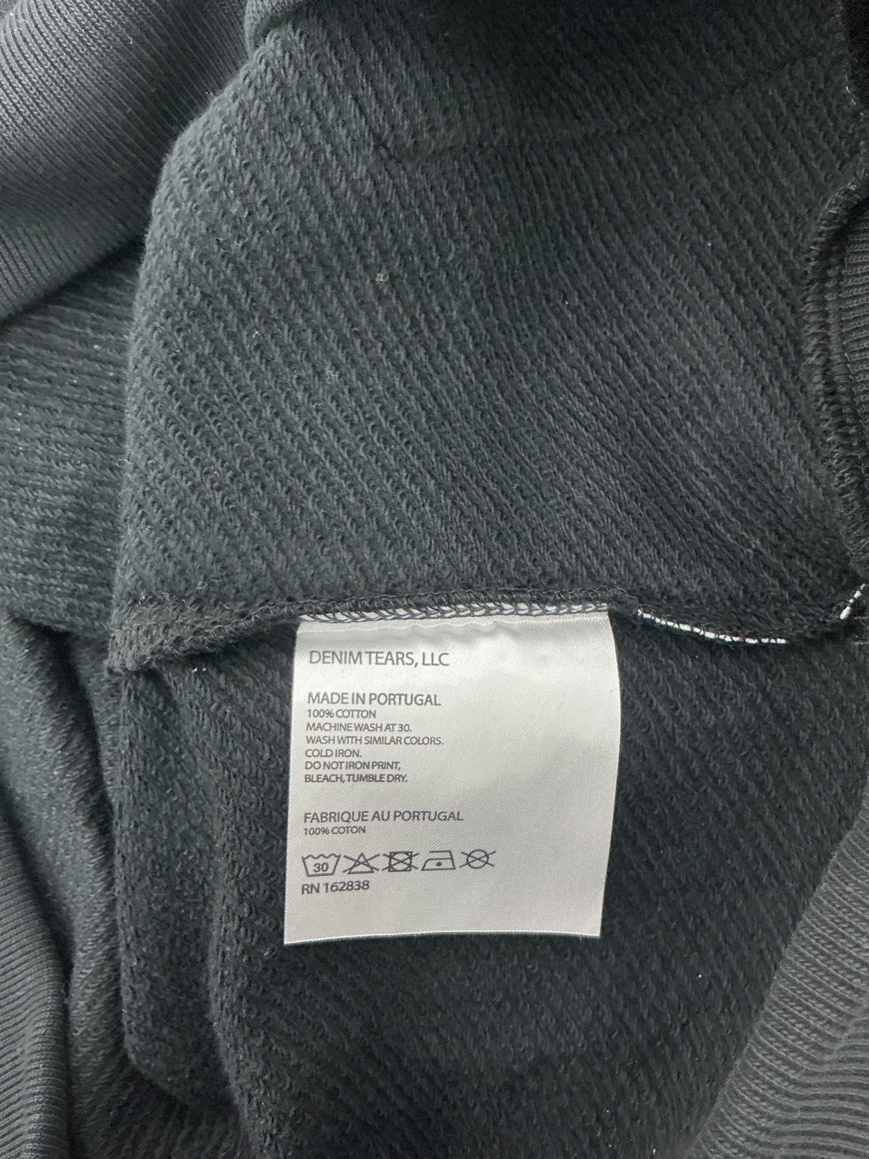 Denim Tears The Cotton Wreath Sweatshirt Black