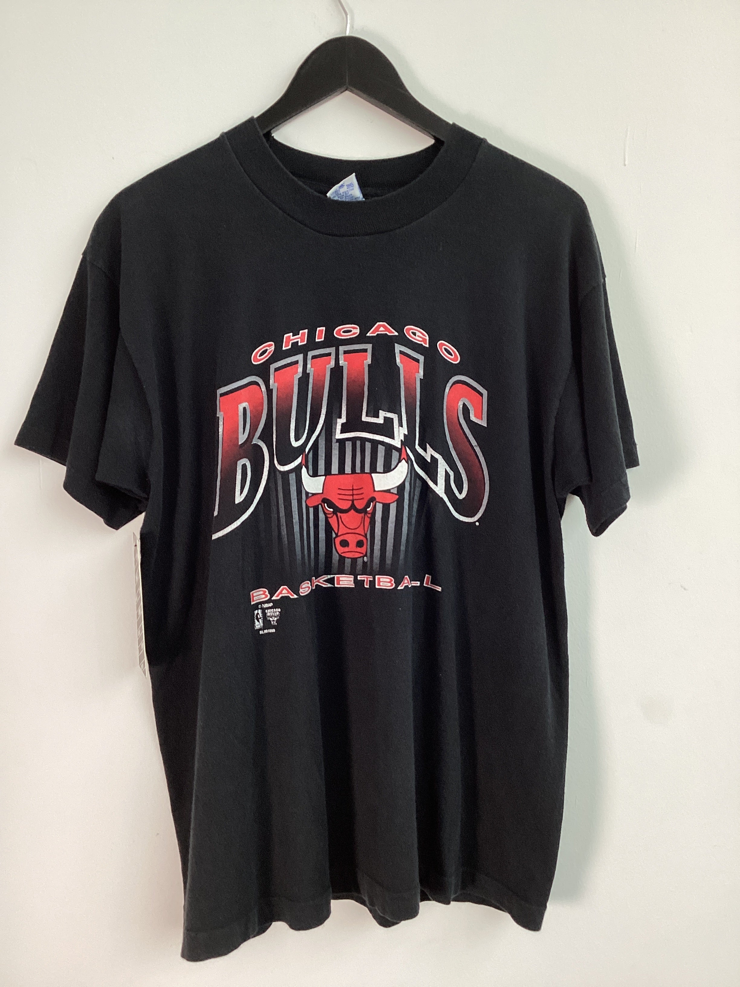 Vintage Chicago Bulls Basketball Tee Black