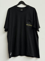 Chrome Hearts Vintage Gold Horseshoe “Cracked” Effect Tee