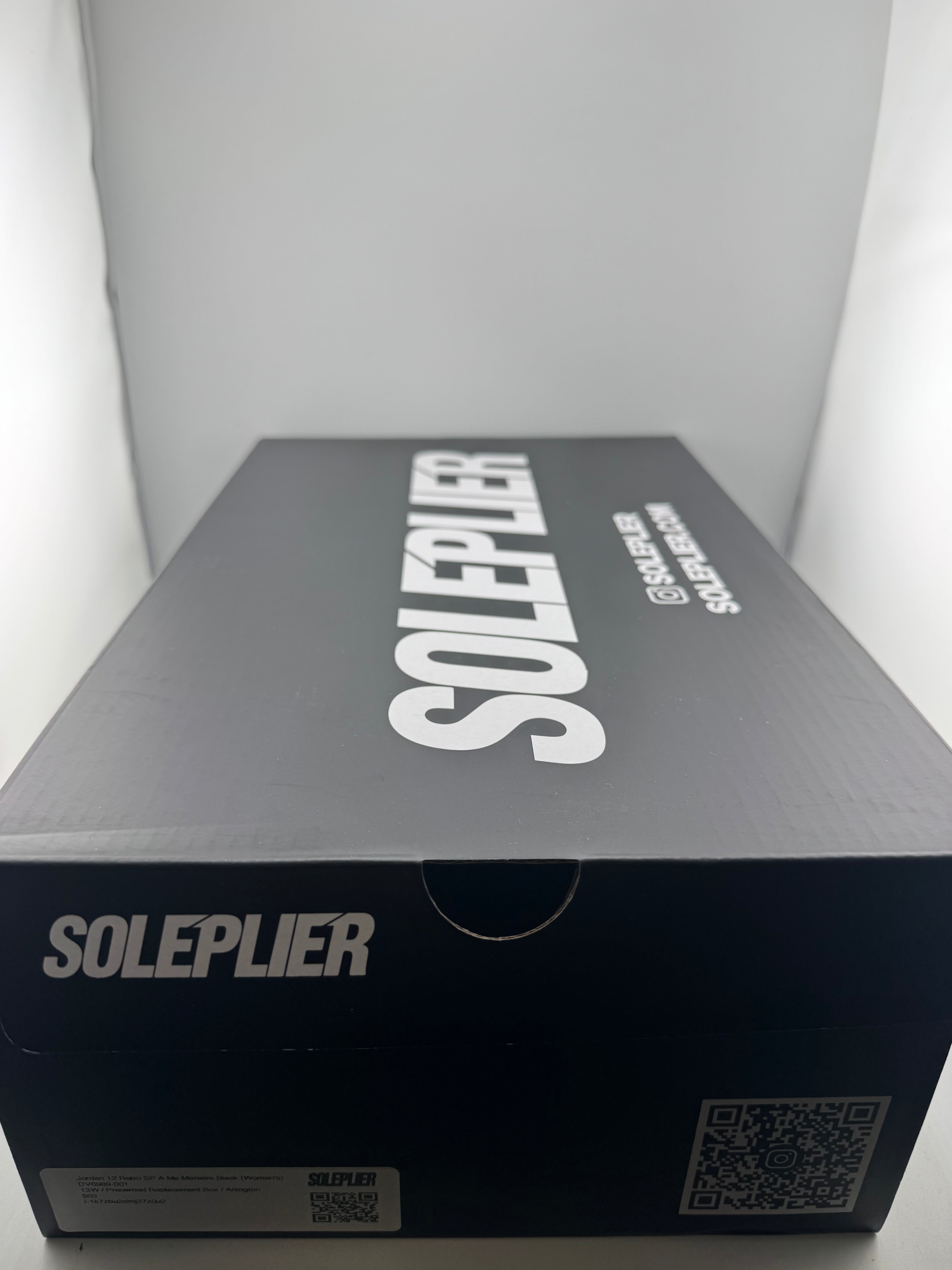Jordan 12 Retro SP A Ma Maniére Black (Women's)