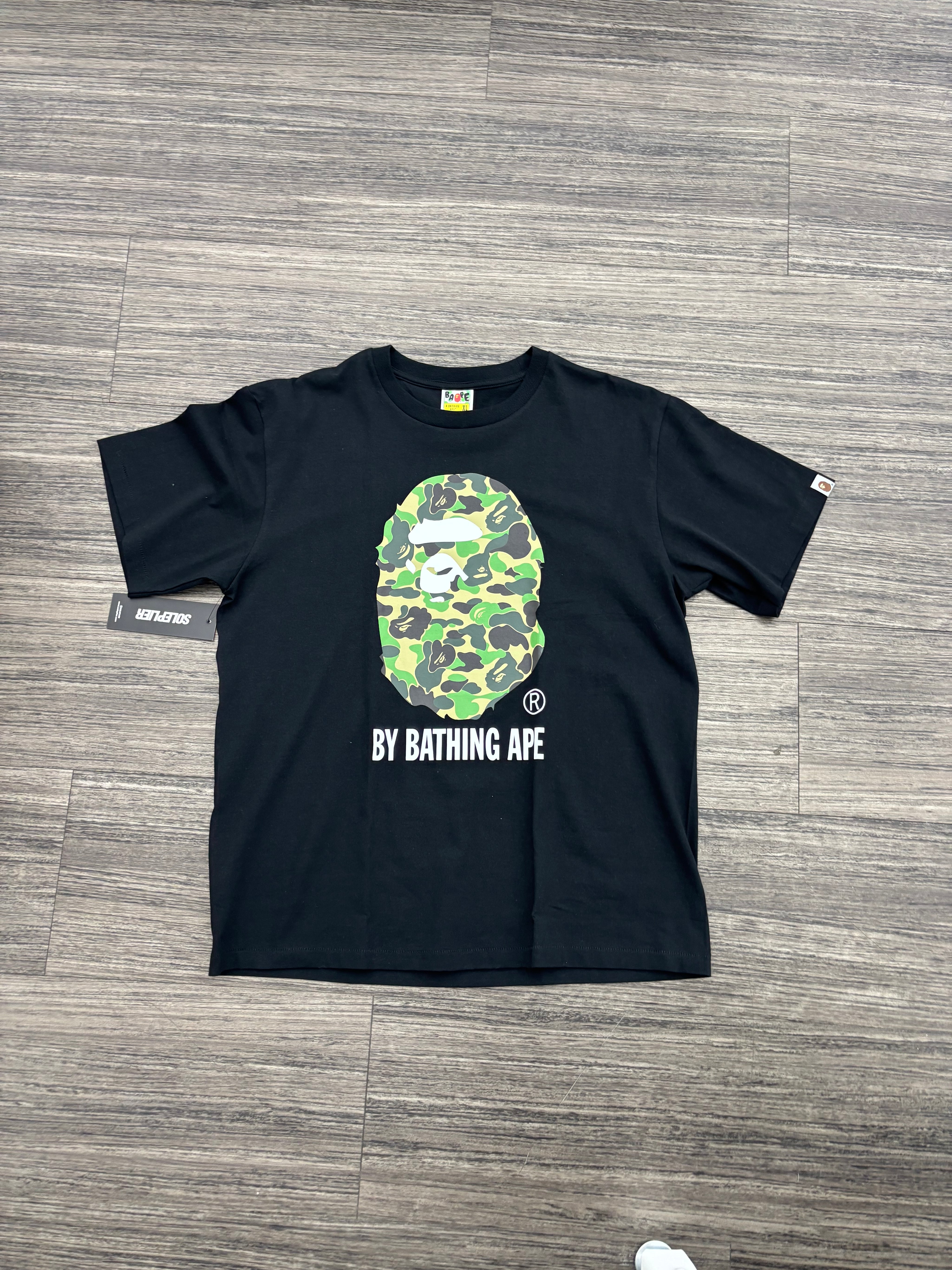 BAPE ABC Camo By Bathing Ape Tee Black/Green