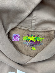 Sp5der Beluga Hoodie Sand
