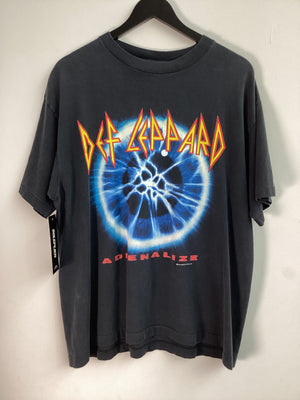Vintage Def Leppard Adrenalize Tee Black