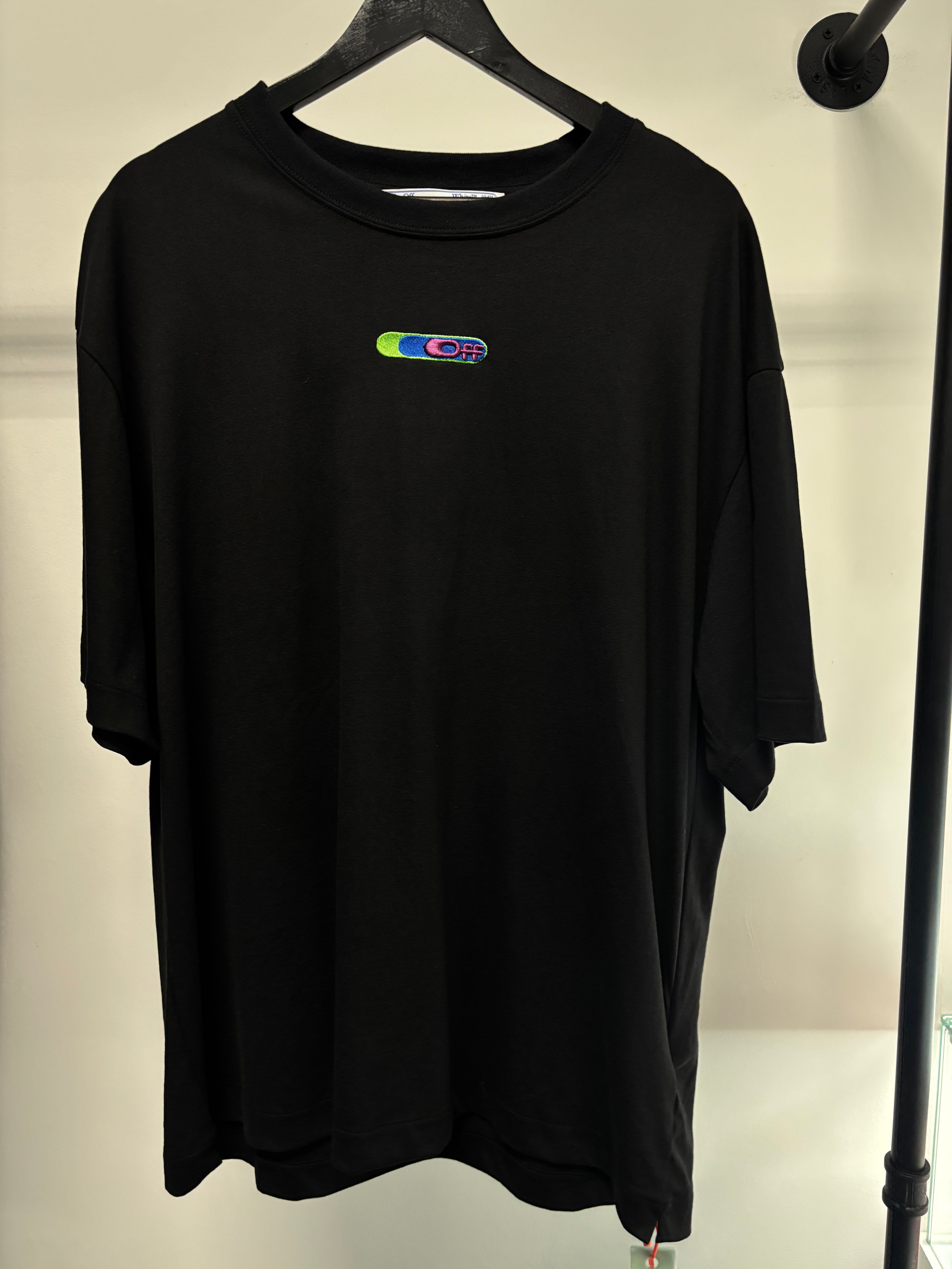 OFF-WHITE Weed Arrows Oversized T-Shirt Black/Green