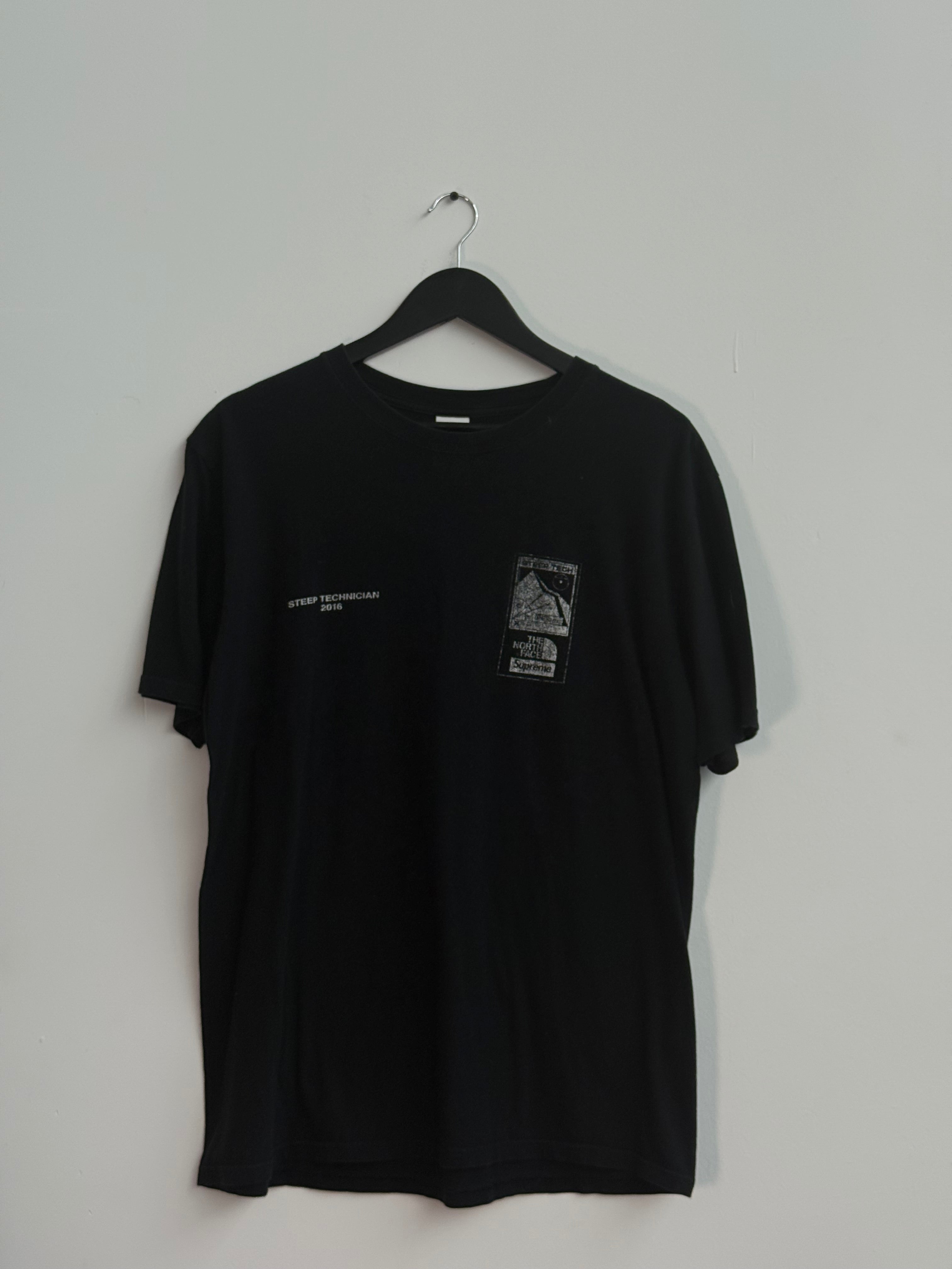 Supreme The North Face Steep Tech Tee Black