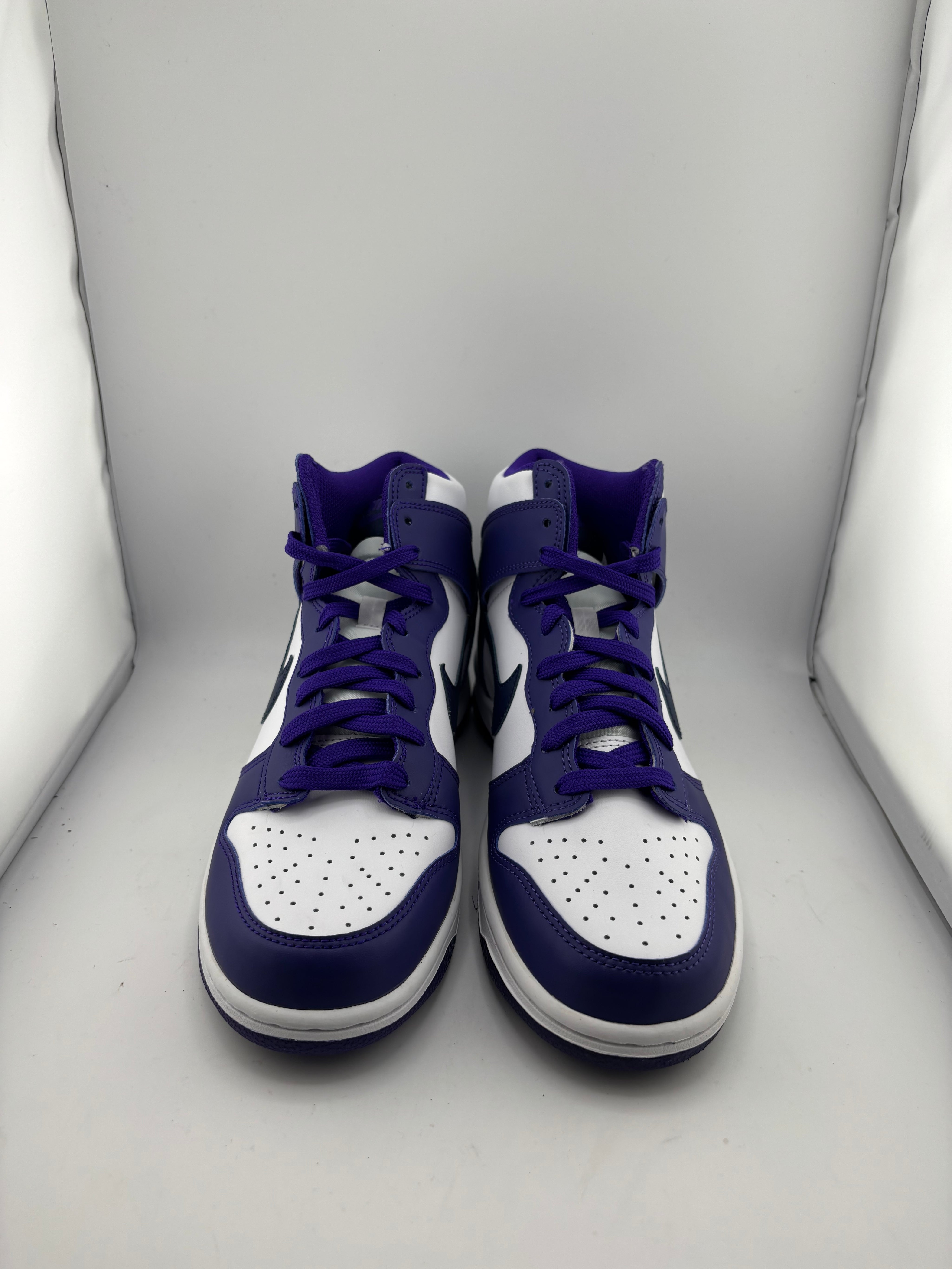 Nike Dunk High Electro Purple Midnght Navy (GS)