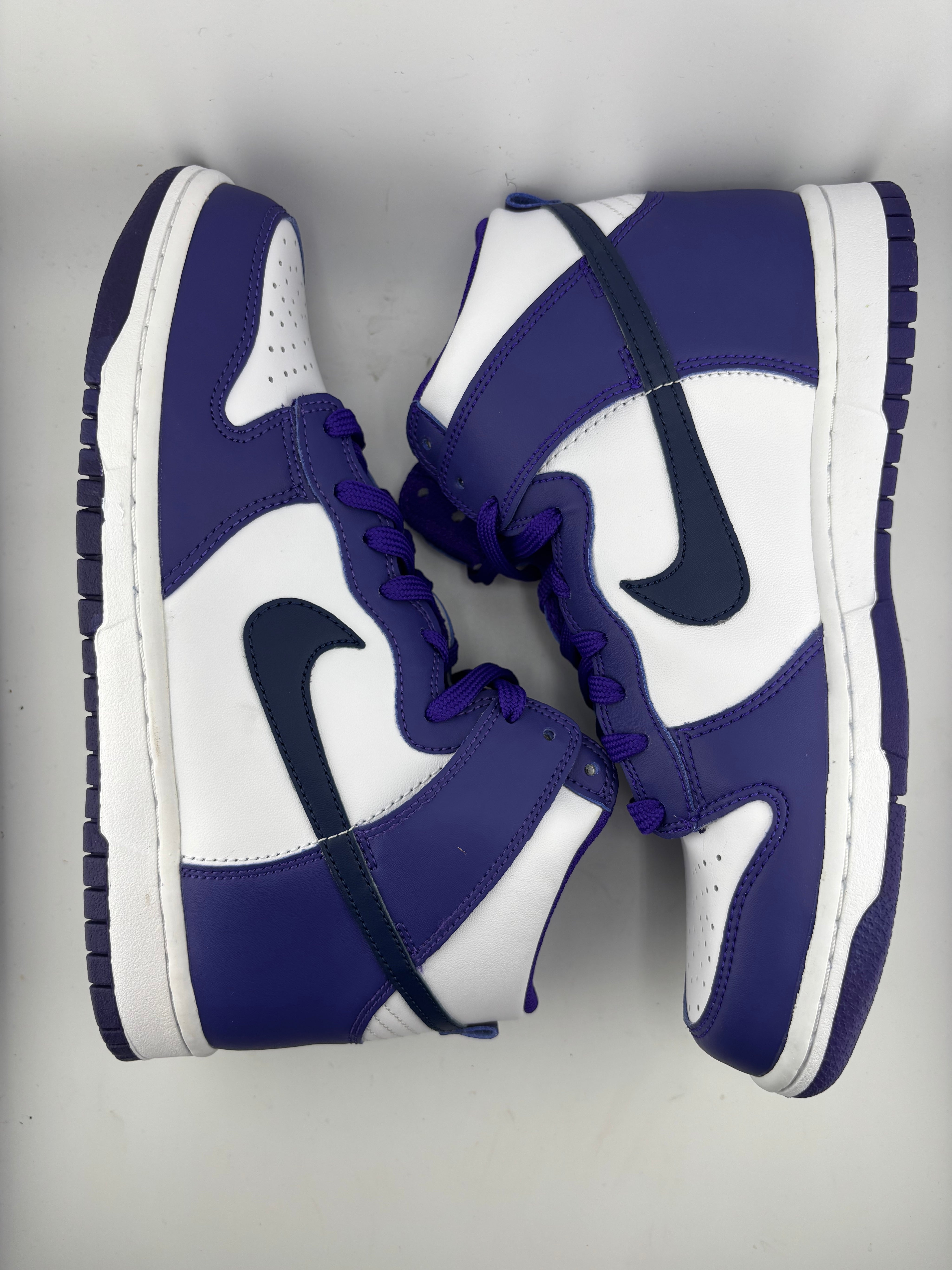 Nike Dunk High Electro Purple Midnght Navy (GS)