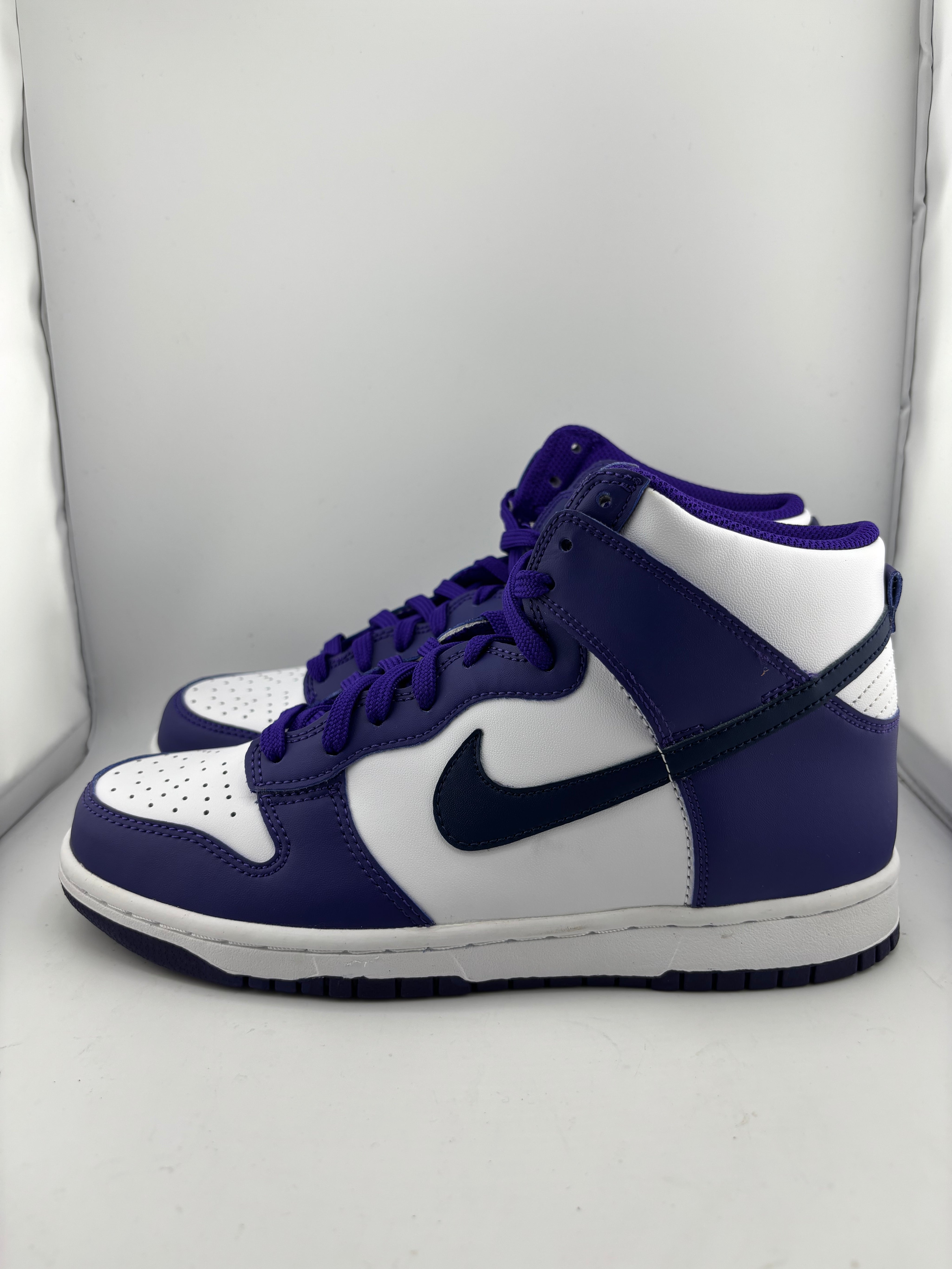Nike Dunk High Electro Purple Midnght Navy (GS)