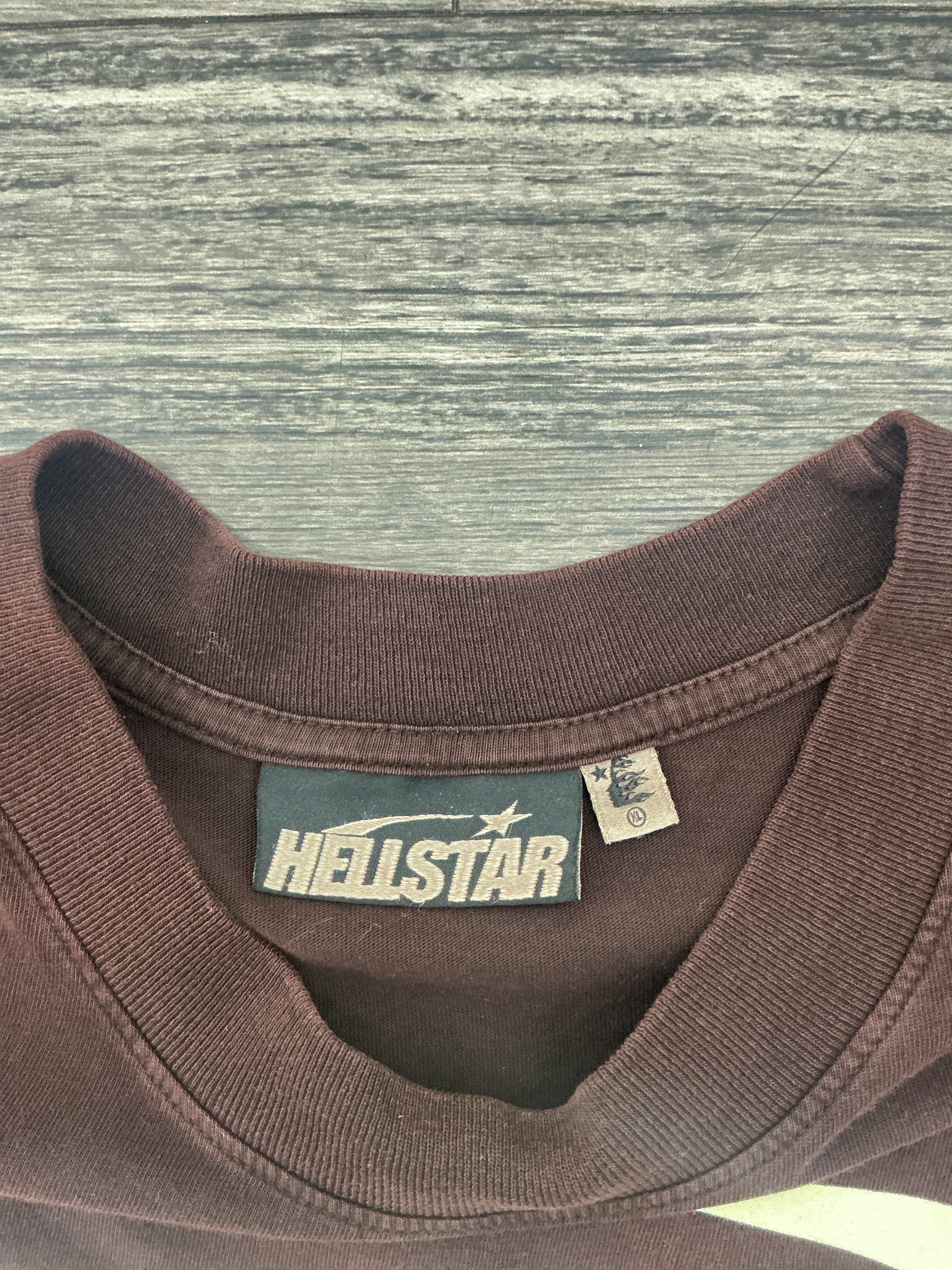 Hellstar Warm Up T-shirt Brown