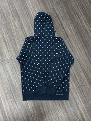 Supreme x Comme des Garçons SHIRT Polka Dot Box Logo Hooded Sweatshirt Navy