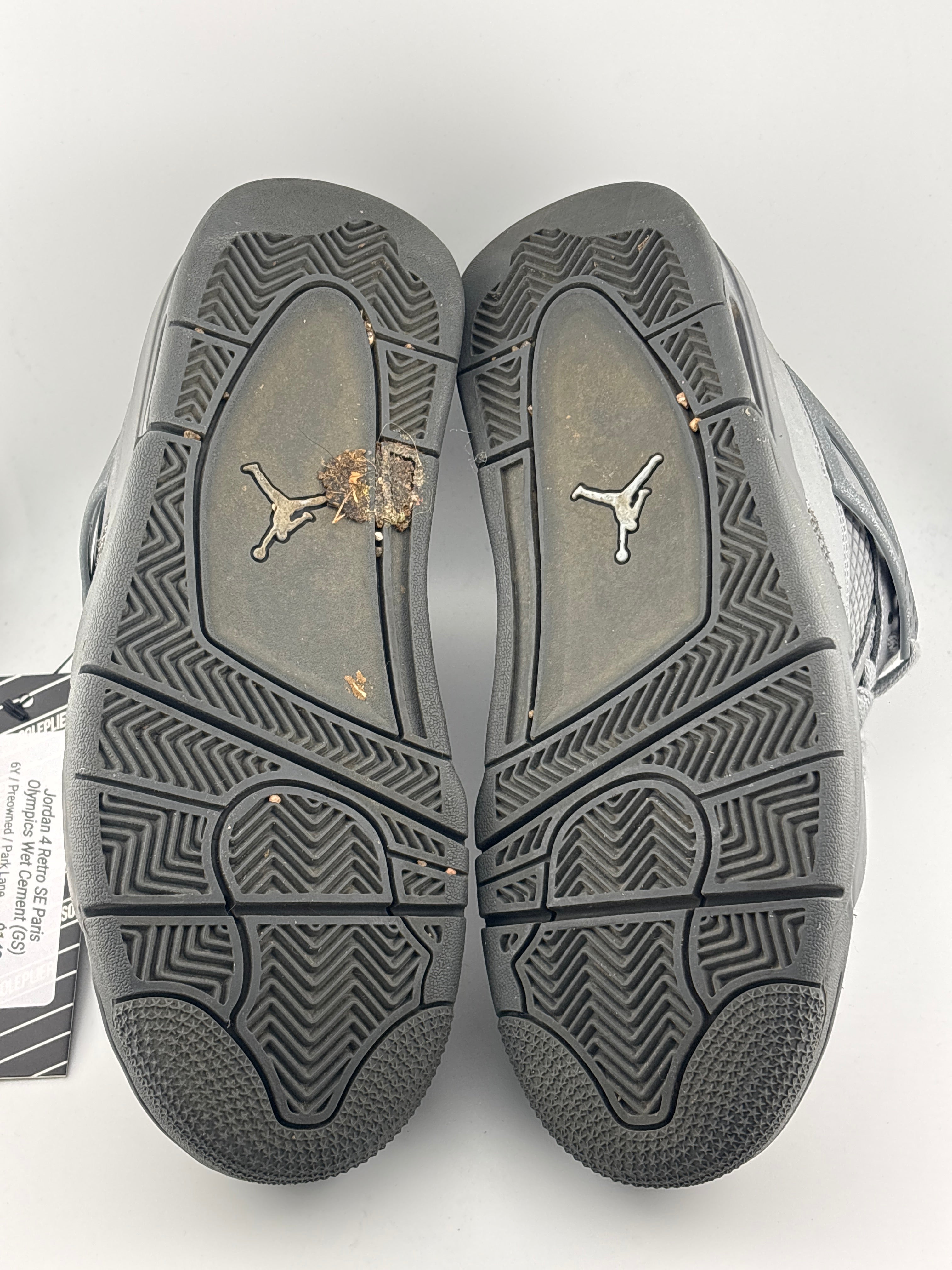 Jordan 4 Retro SE Paris Olympics Wet Cement (GS)
