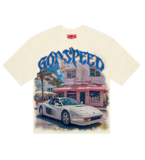 Godspeed Miami Rarri Tee Cream