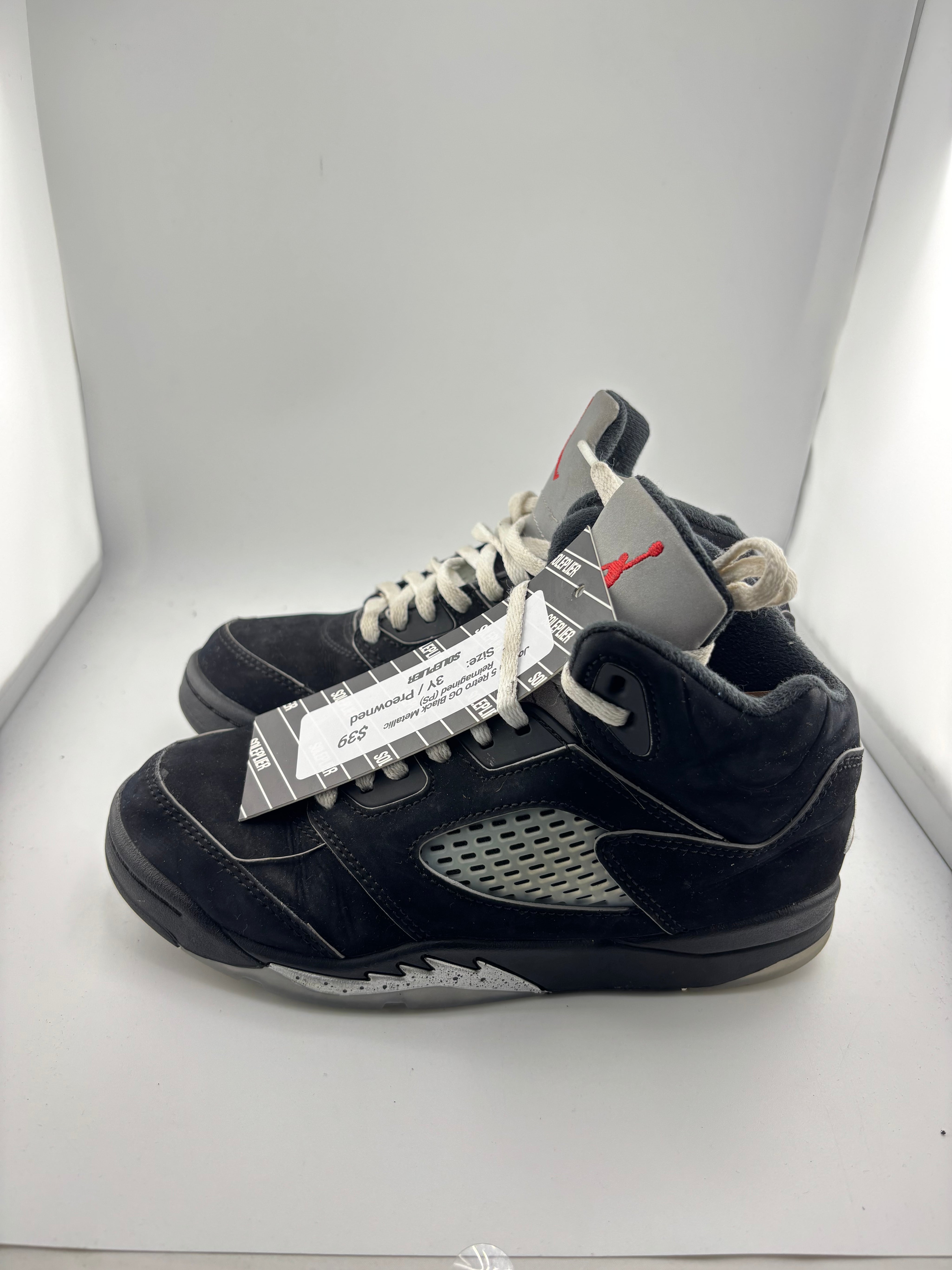Jordan 5 Retro OG Black Metallic Reimagined (PS)