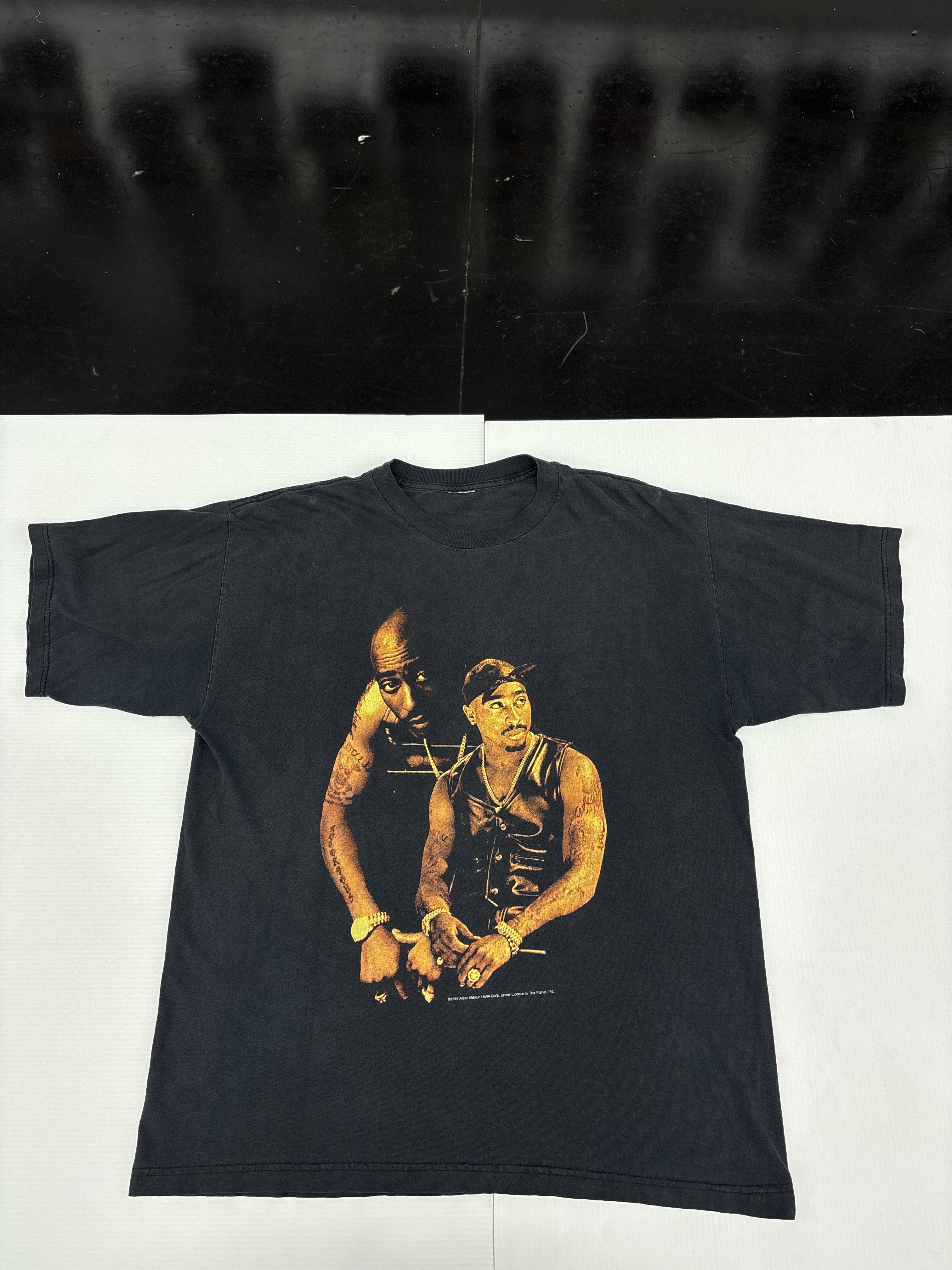 Vintage 90s 1997 2PacStop The Violence Rap Tee