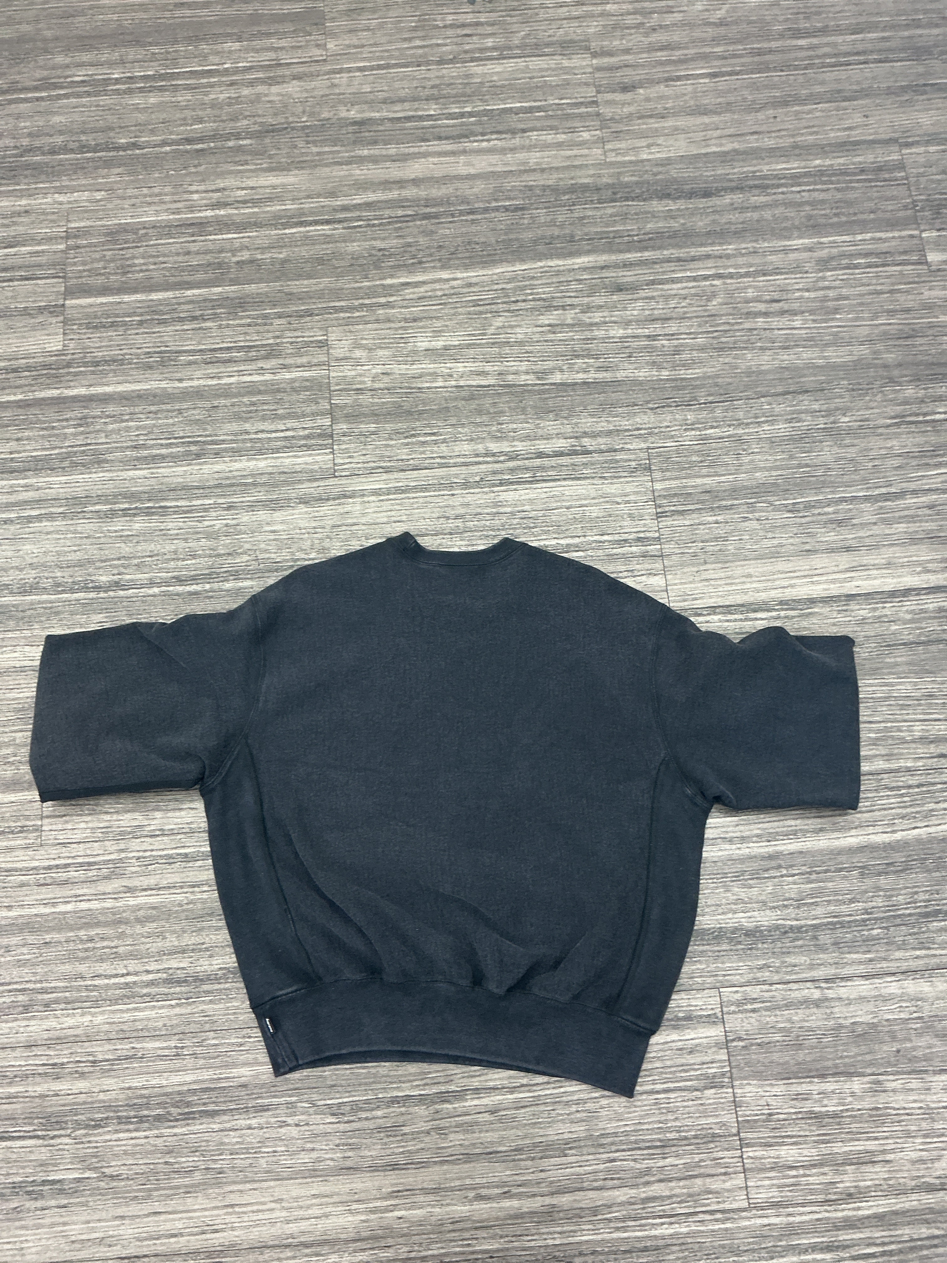 Supreme Washed Box Logo Crewneck Black