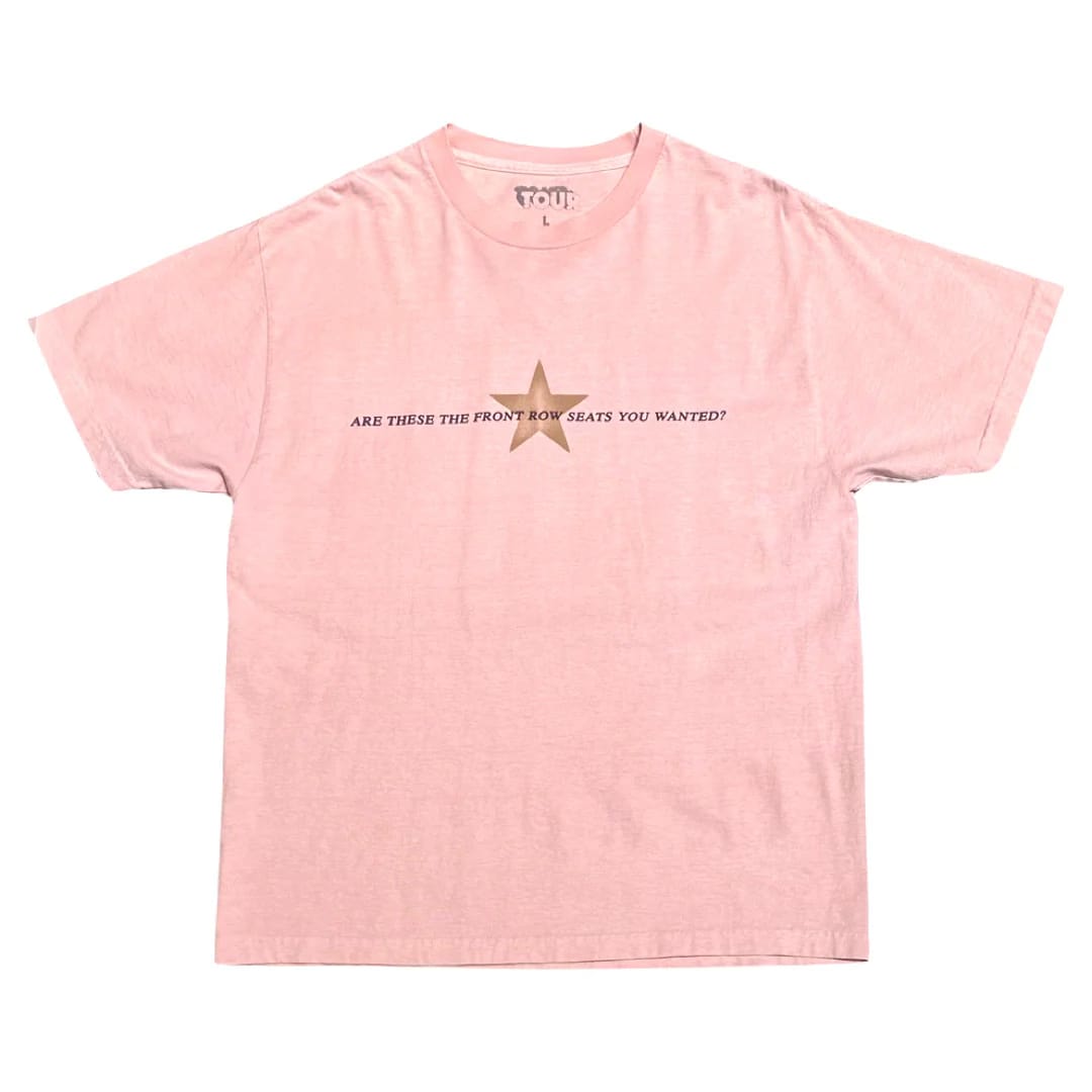 Travis Scott Utopia Star Circus Maximus Tee Pink