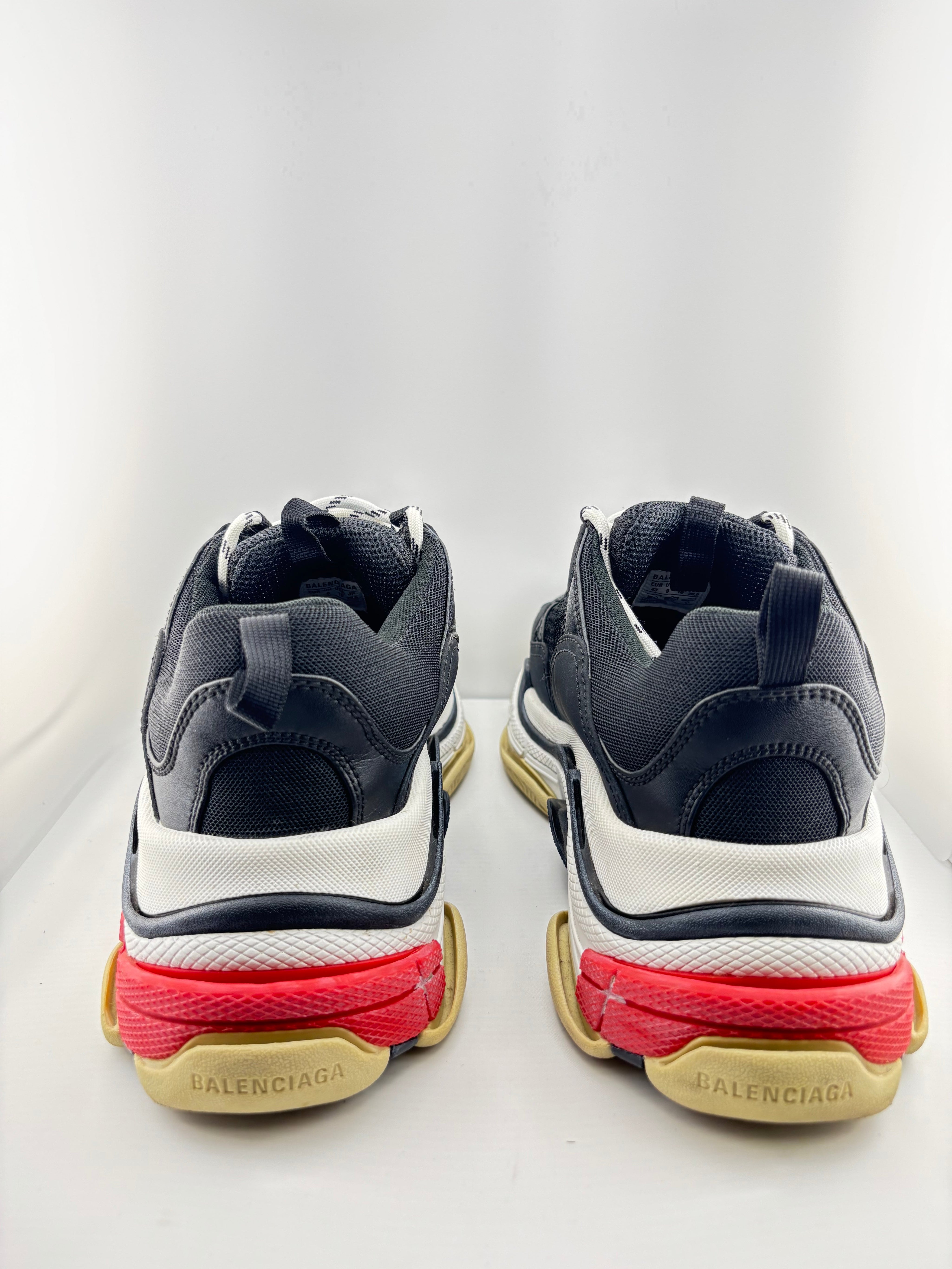 Balenciaga Triple S Black White Red (2018 Reissue)