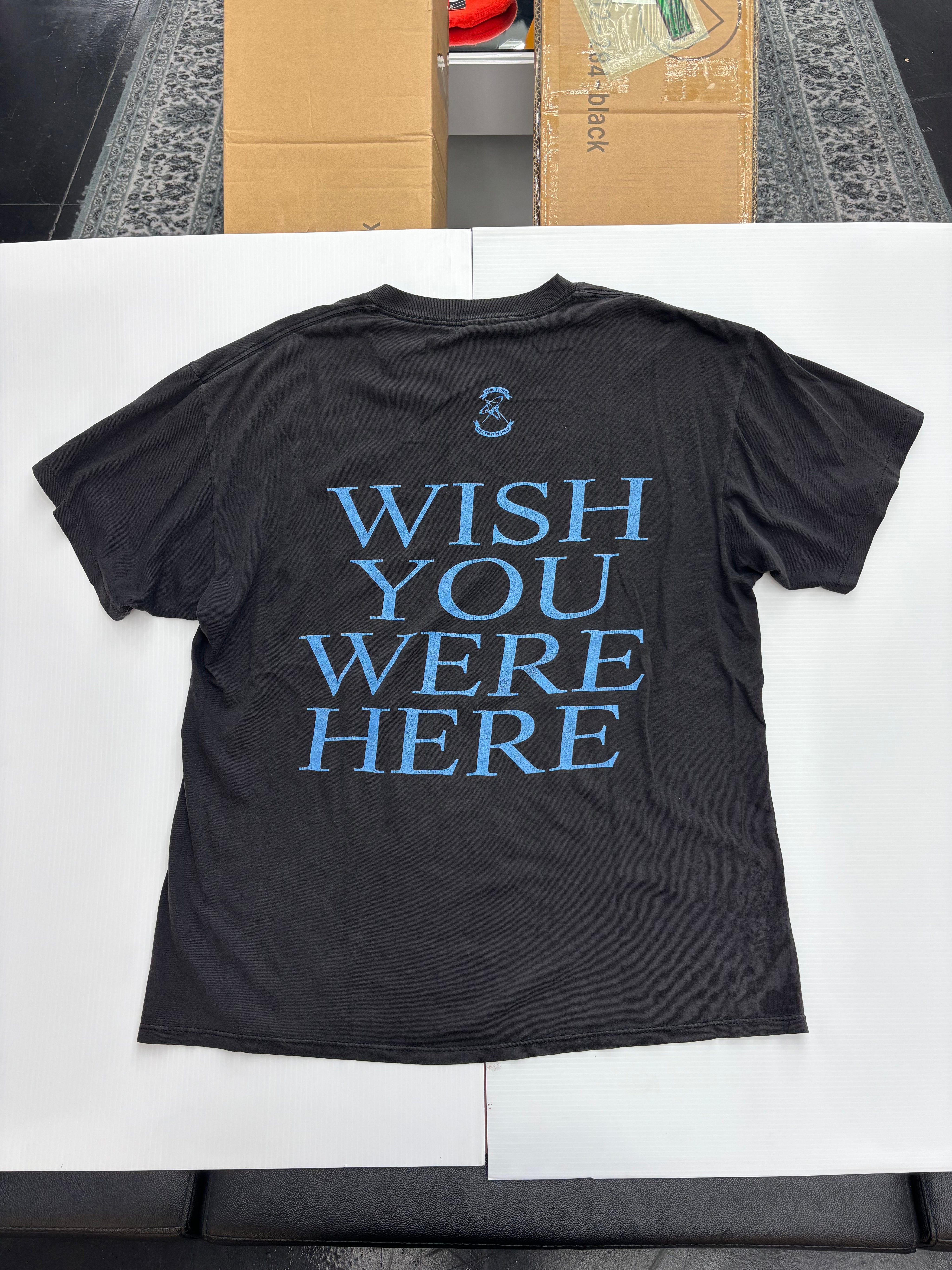 Vintage 1992 Pink Floyd Wish You Were Here Tour Tee